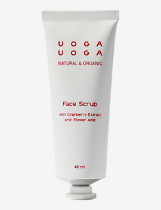 Uoga Uoga Face Scrub with flower acid and cranberry extract 40 ml, Uoga Uoga
