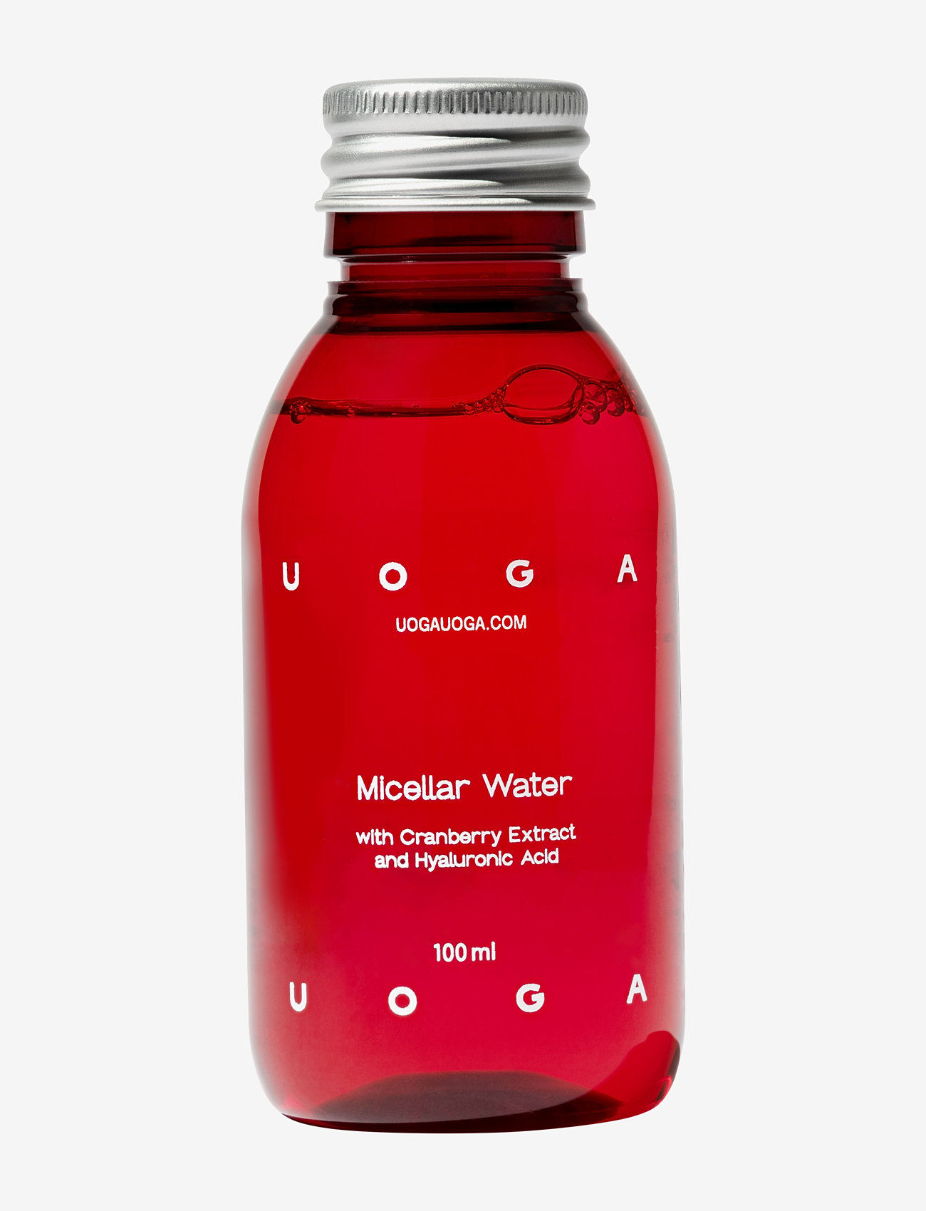 Uoga Uoga - Uoga Uoga Micellar Water with cranberry extract and hyaluronic acid 100 ml - micellärvatten - clear - 0