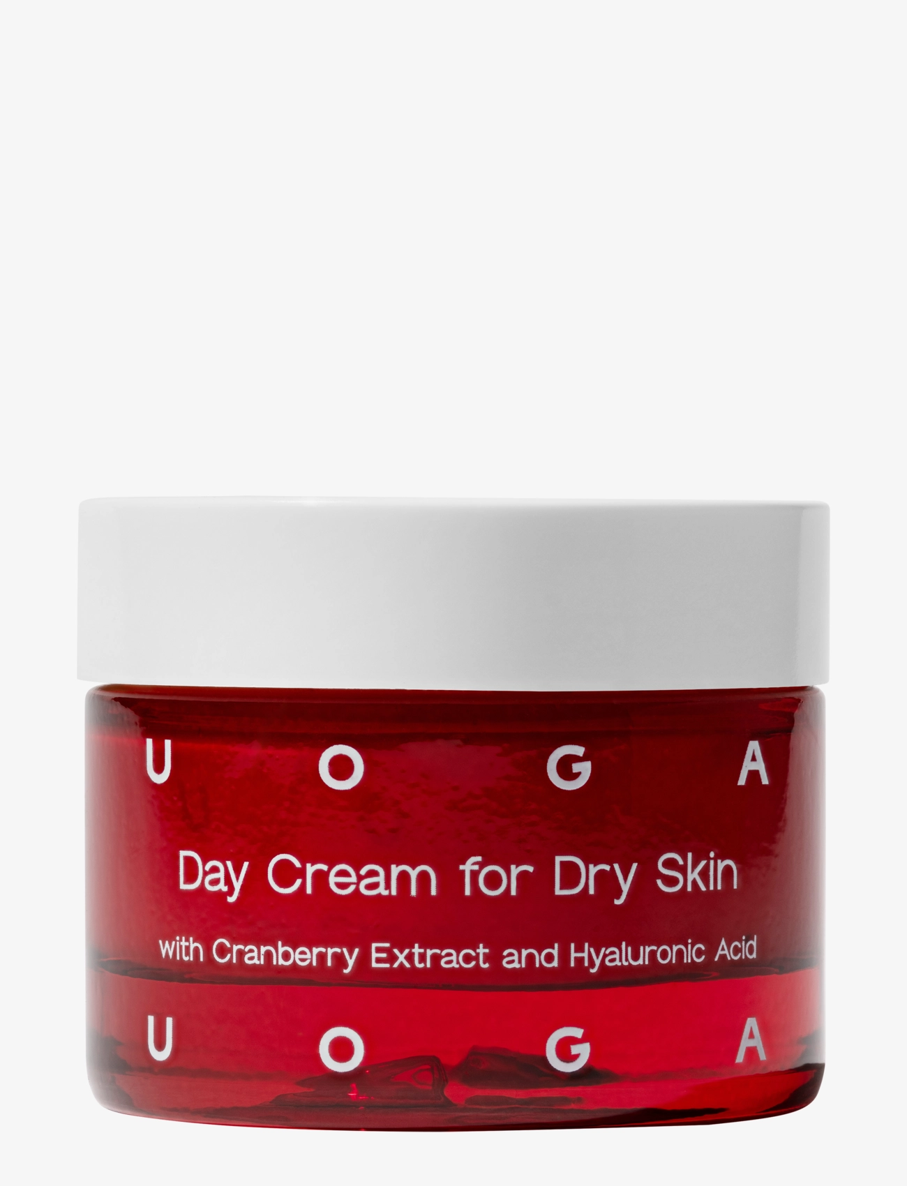 Uoga Uoga Day Cream For Dry And Normal Skin With Cranberry Extract And Hyaluronic Acid, Day Cremes, Nude, Str: 30 ml