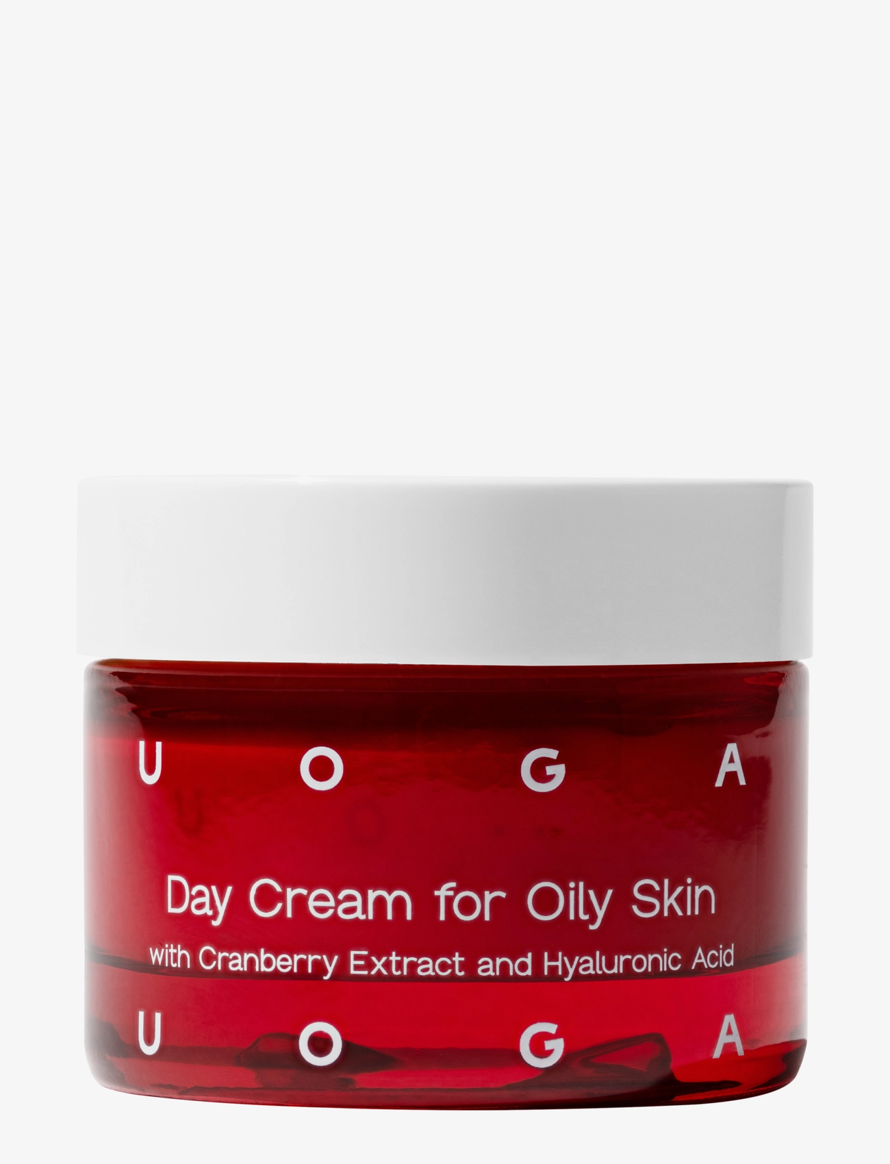 Uoga Uoga Day Cream For Combination And Oily Skin With Cranberry Extract And Hyaluronic Acid, Day Cremes, Nude, Str: 30 ml