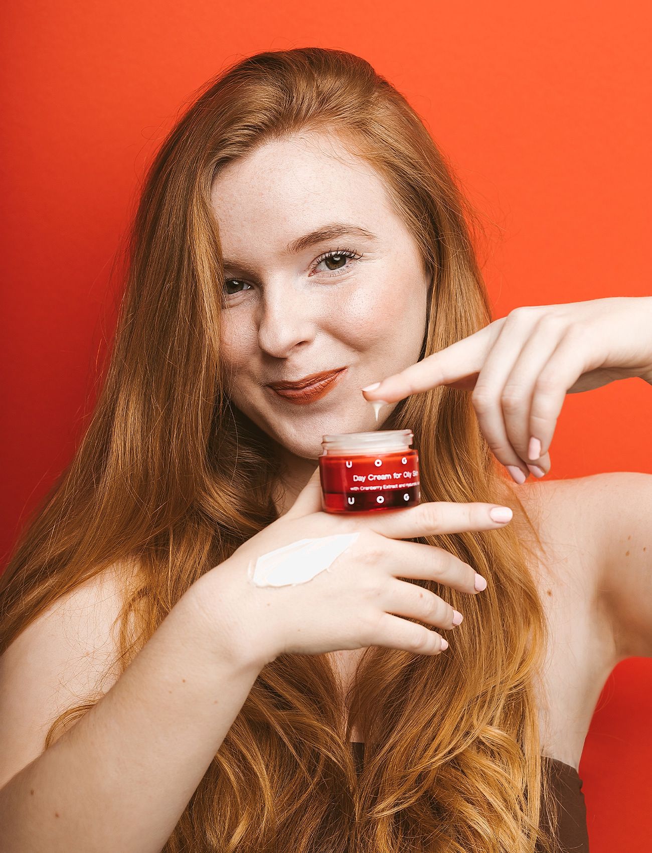 Uoga Uoga - Uoga Uoga Day Cream for Combination and Oily Skin with cranberry extract and hyaluronic acid 30 ml - dagkräm - clear - 1