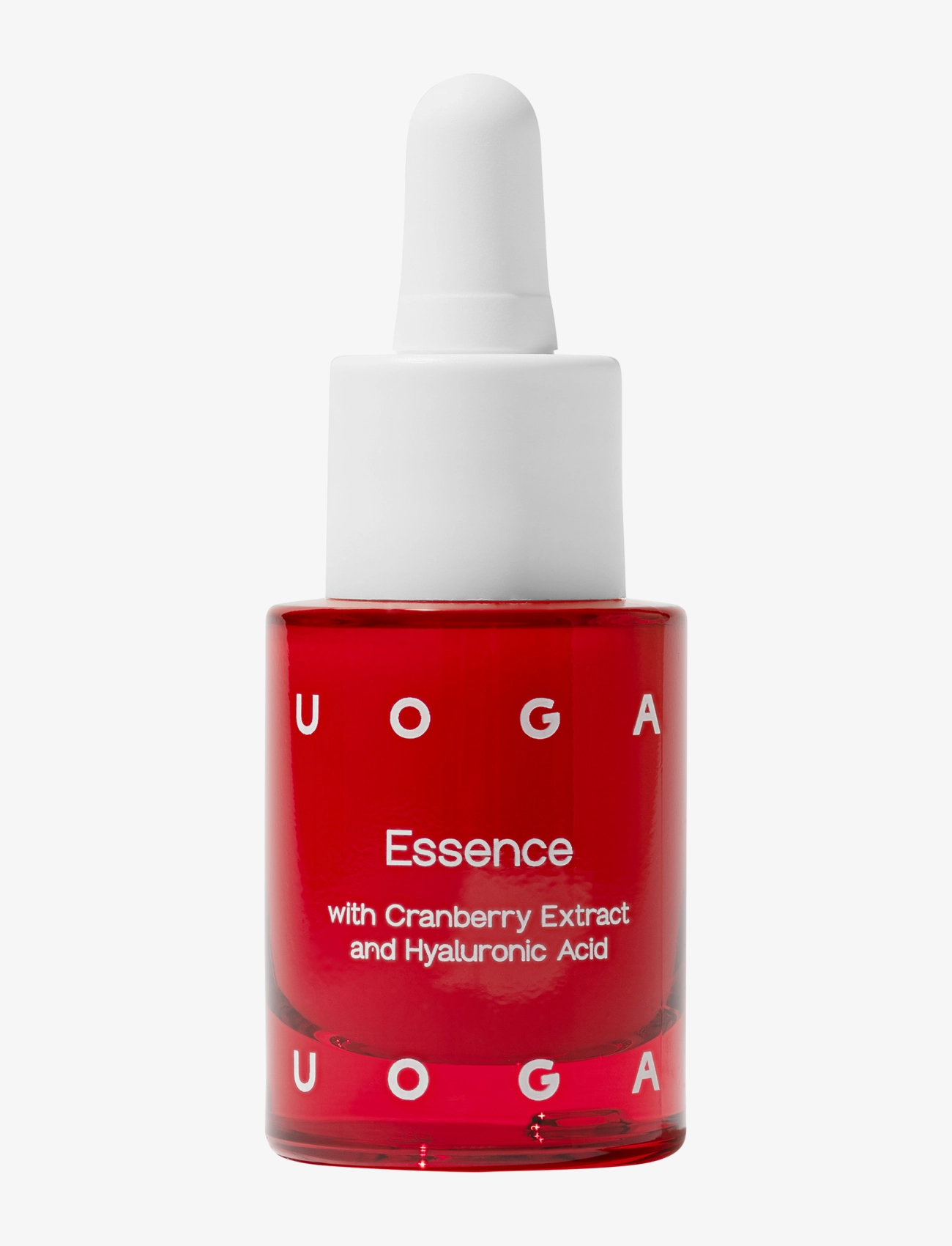 Uoga Uoga Uoga Uoga Essence - emulsion face serum with cranberry extract and hyaluronic acid - Made With Care - CLEAR / undefined