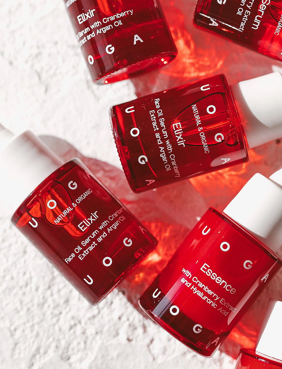 Uoga Uoga - Uoga Uoga Elixir - oil face serum with cranberry extract and argan oil - resestorlekar & kits - clear - 2