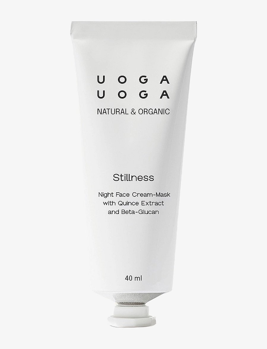 Uoga Uoga - Uoga Uoga Stillness - moisturising night face cream-mask with quince extract and beta-glucan - natcremer - clear - 0