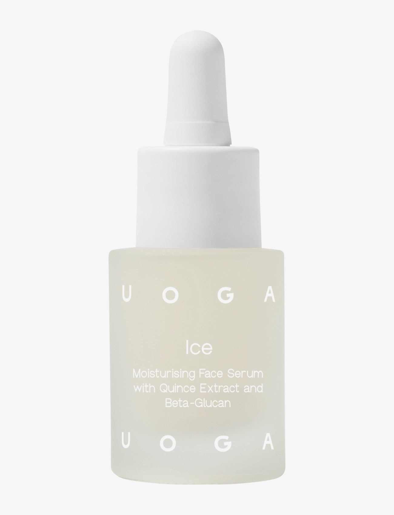 Uoga Uoga Uoga Uoga Ice - moisturising face serum with quince extract and beta-glucan - Made With Care - CLEAR / undefined