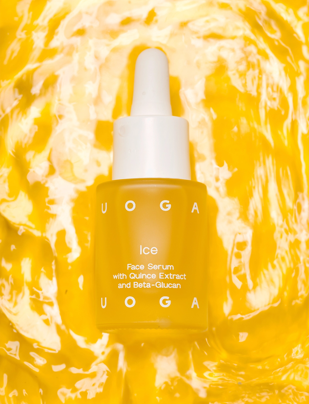 Uoga Uoga - Uoga Uoga Ice - moisturising face serum with quince extract and beta-glucan - rejsestørrelser & kits  - clear - 1