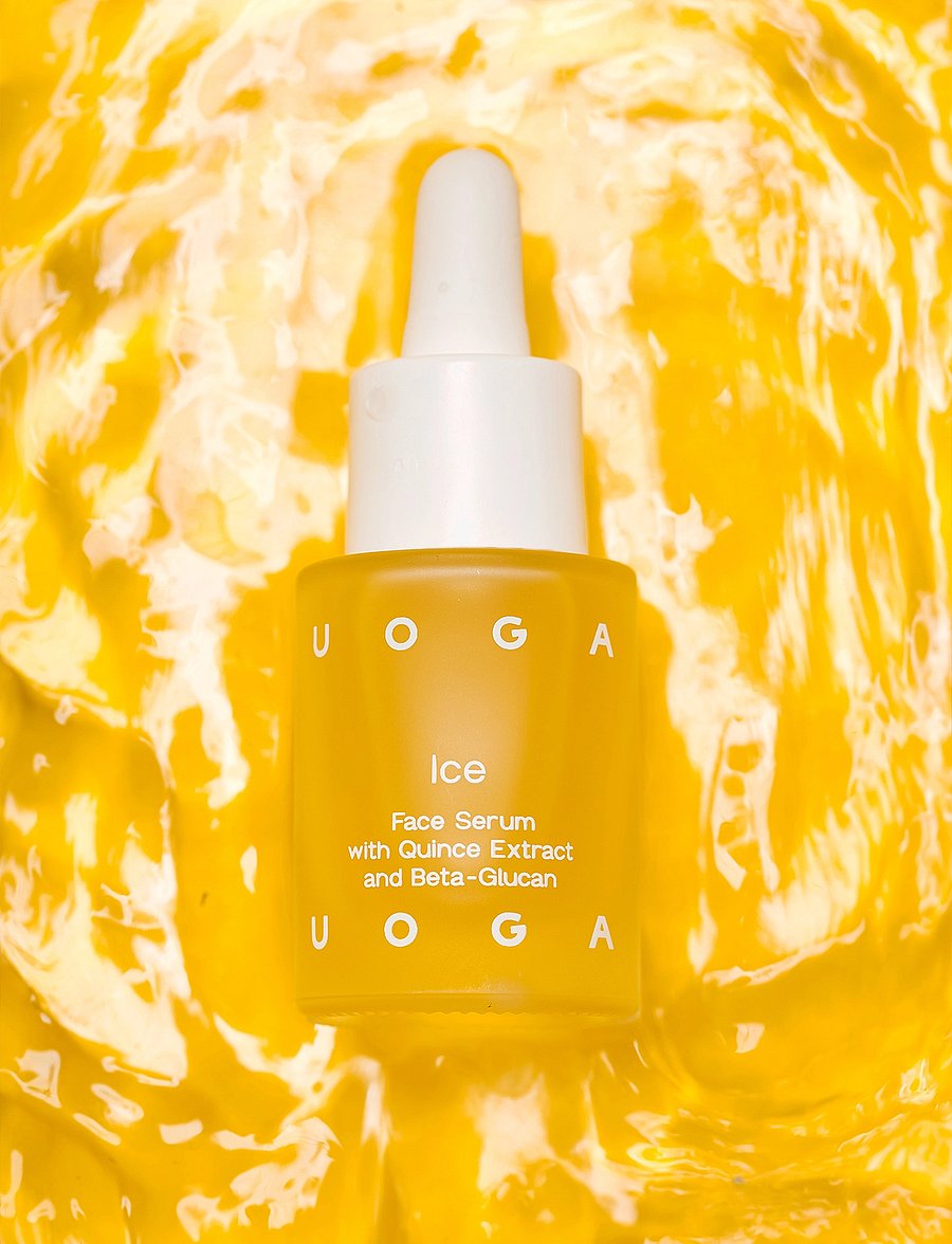 Uoga Uoga - Uoga Uoga Ice - moisturising face serum with quince extract and beta-glucan - rejsestørrelser & kits - clear - 1