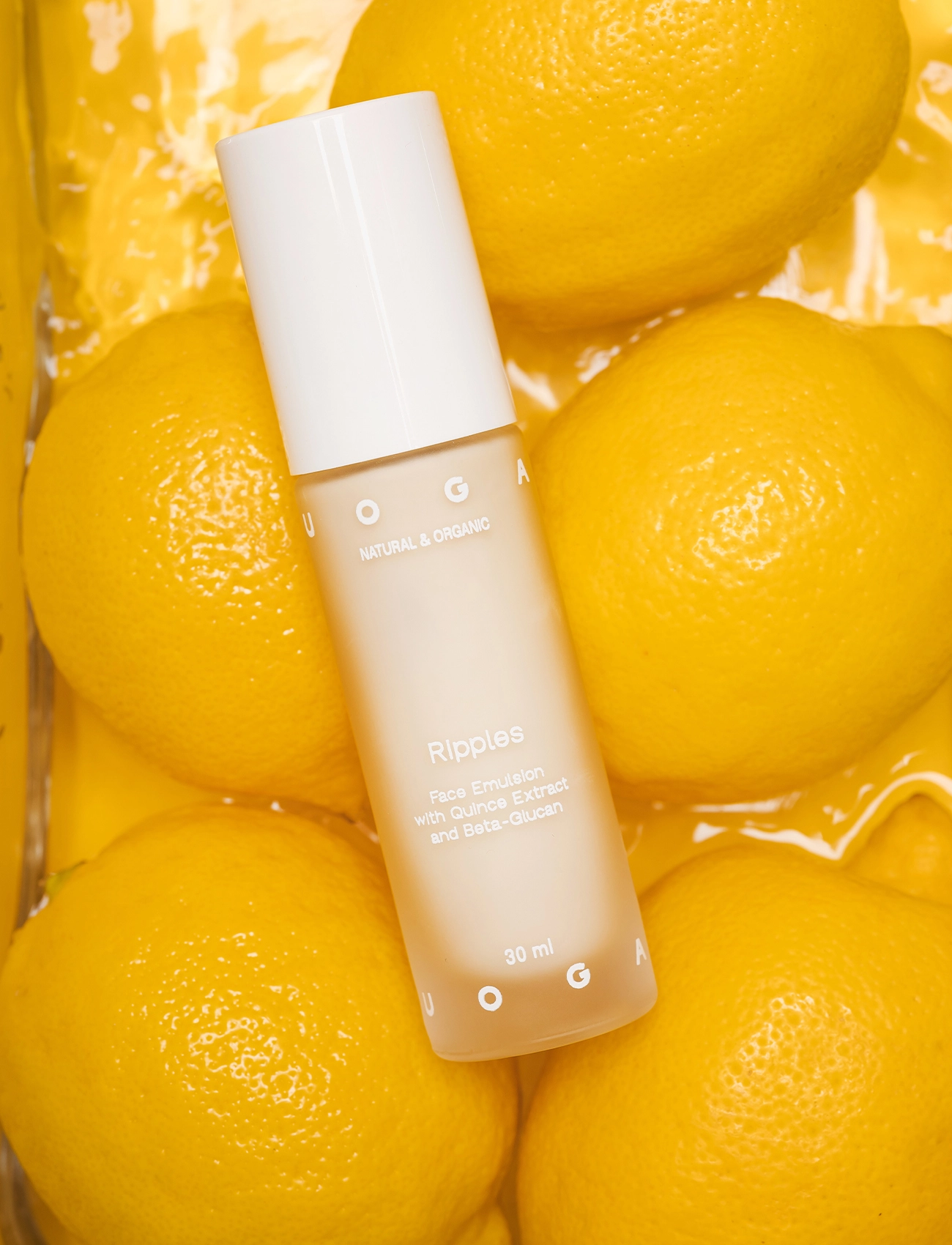 Uoga Uoga - Uoga Uoga Ripples - moisturising face emulsion with quince extract for normal and dry skin - dagcremer - clear - 1