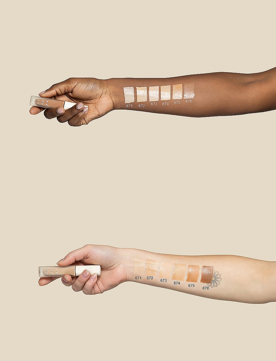 Uoga Uoga - Uoga Uoga Liquid mineral concealer Invisible Hero - bliv klar til date night - no3 - light cold - 3