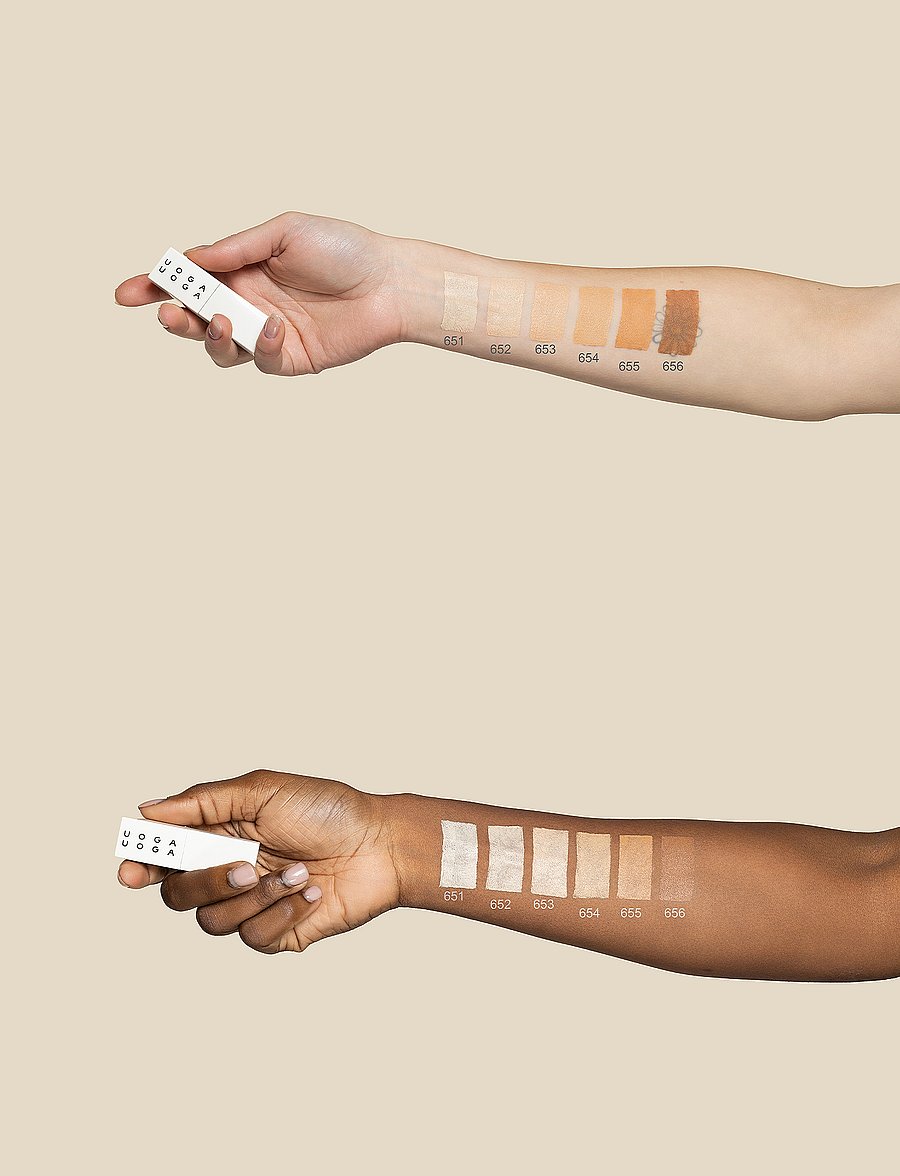 Uoga Uoga - Uoga Uoga Creamy Stick Concealer - bliv klar til date night - special agent 006 - neutral deep - 3
