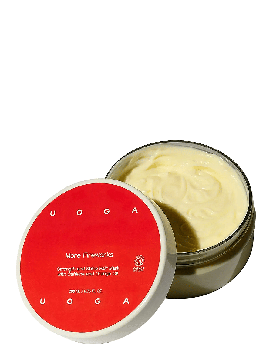 Uoga Uoga - Uoga Uoga More Fireworks Strength and Shine Hair Mask - hiusnaamiot - clear - 1