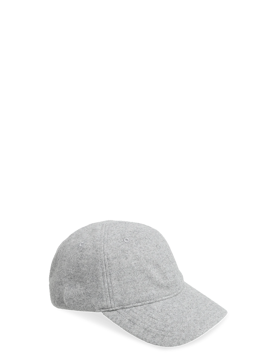 Upfront - WOOLY Soft Low Baseball Cap - kasketter & caps - light melange grey - 0