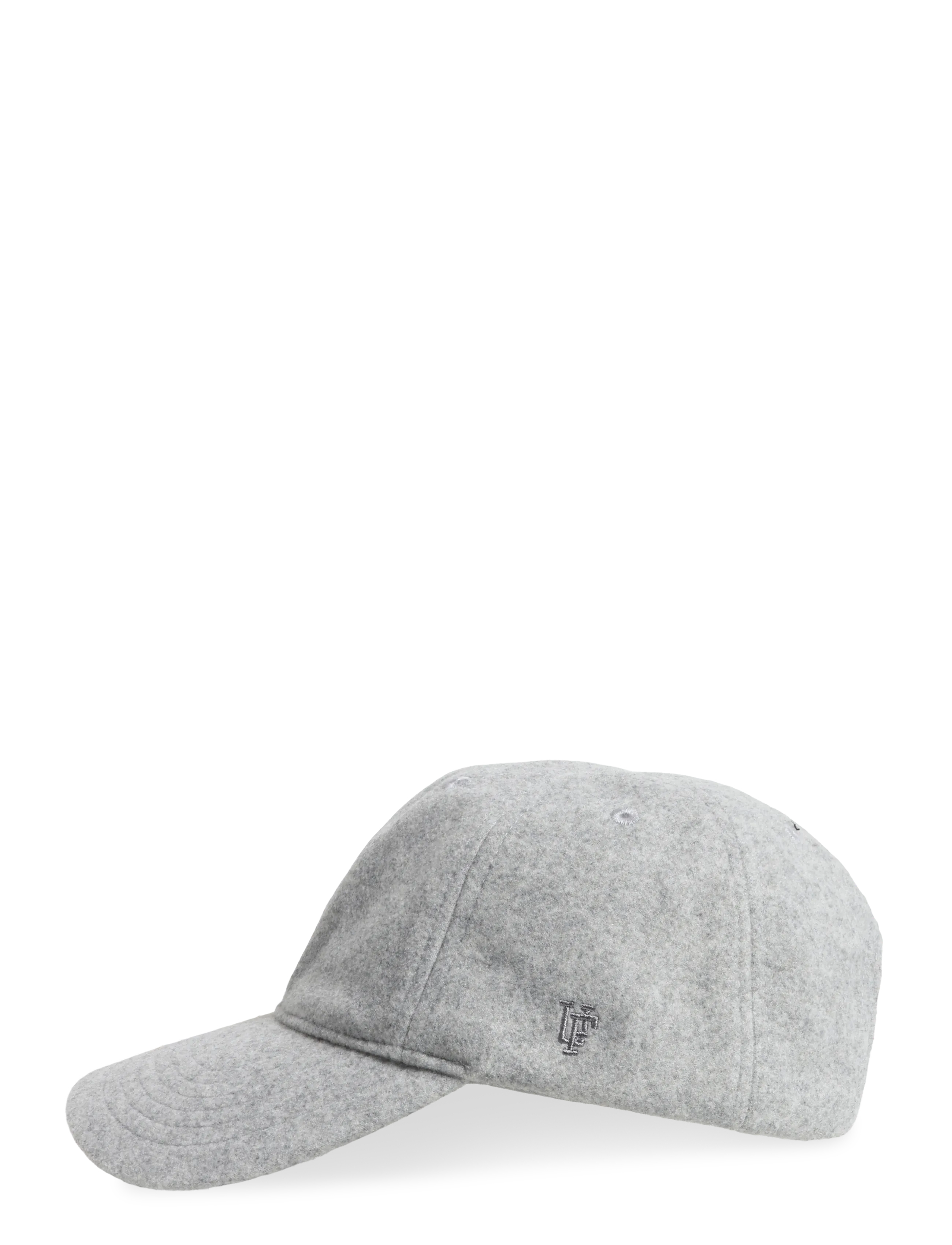 Upfront - WOOLY Soft Low Baseball Cap - light melange grey - 2