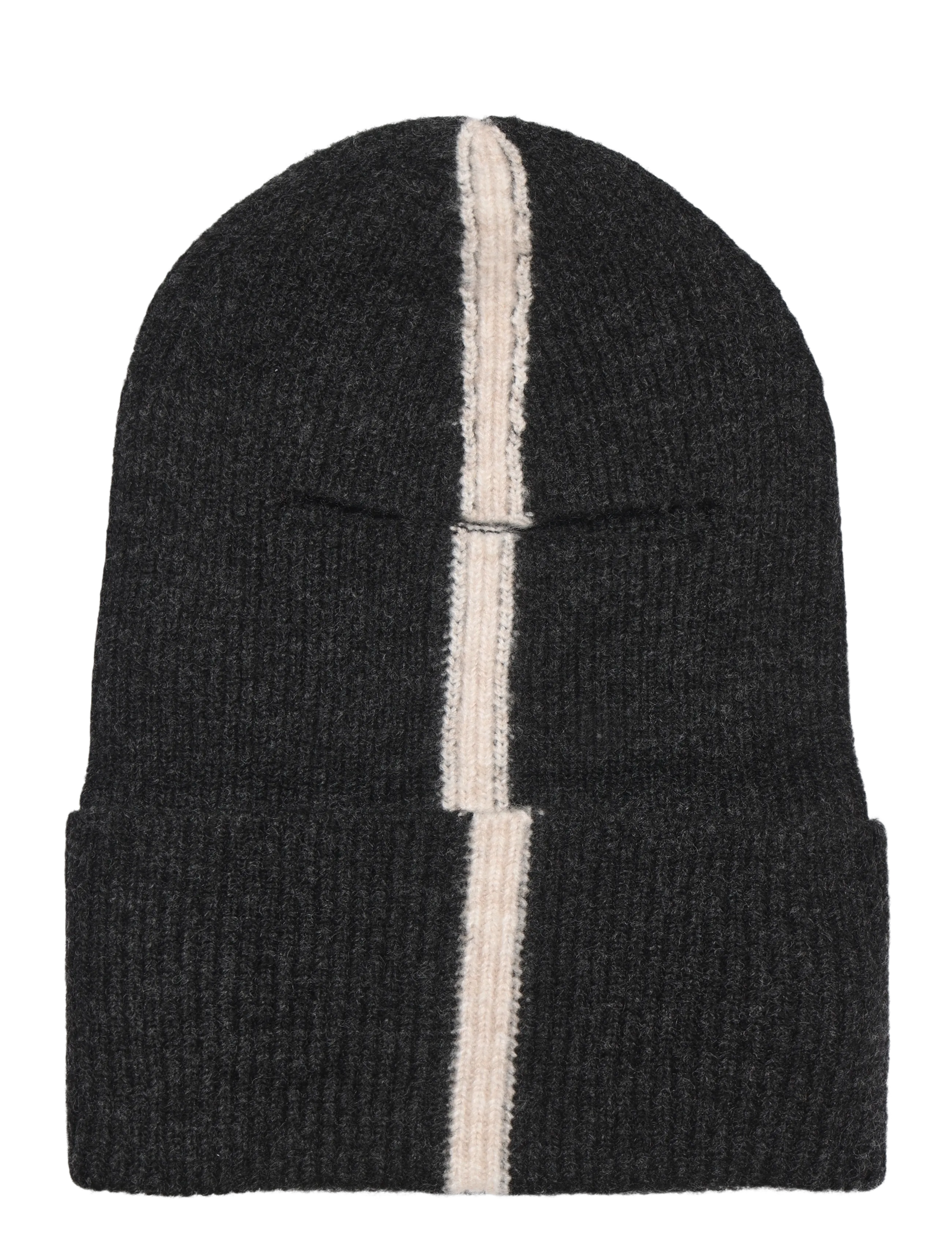 Upfront LINE Balaclava Beanie - Accessories - DARK MELANGE BLACK / black