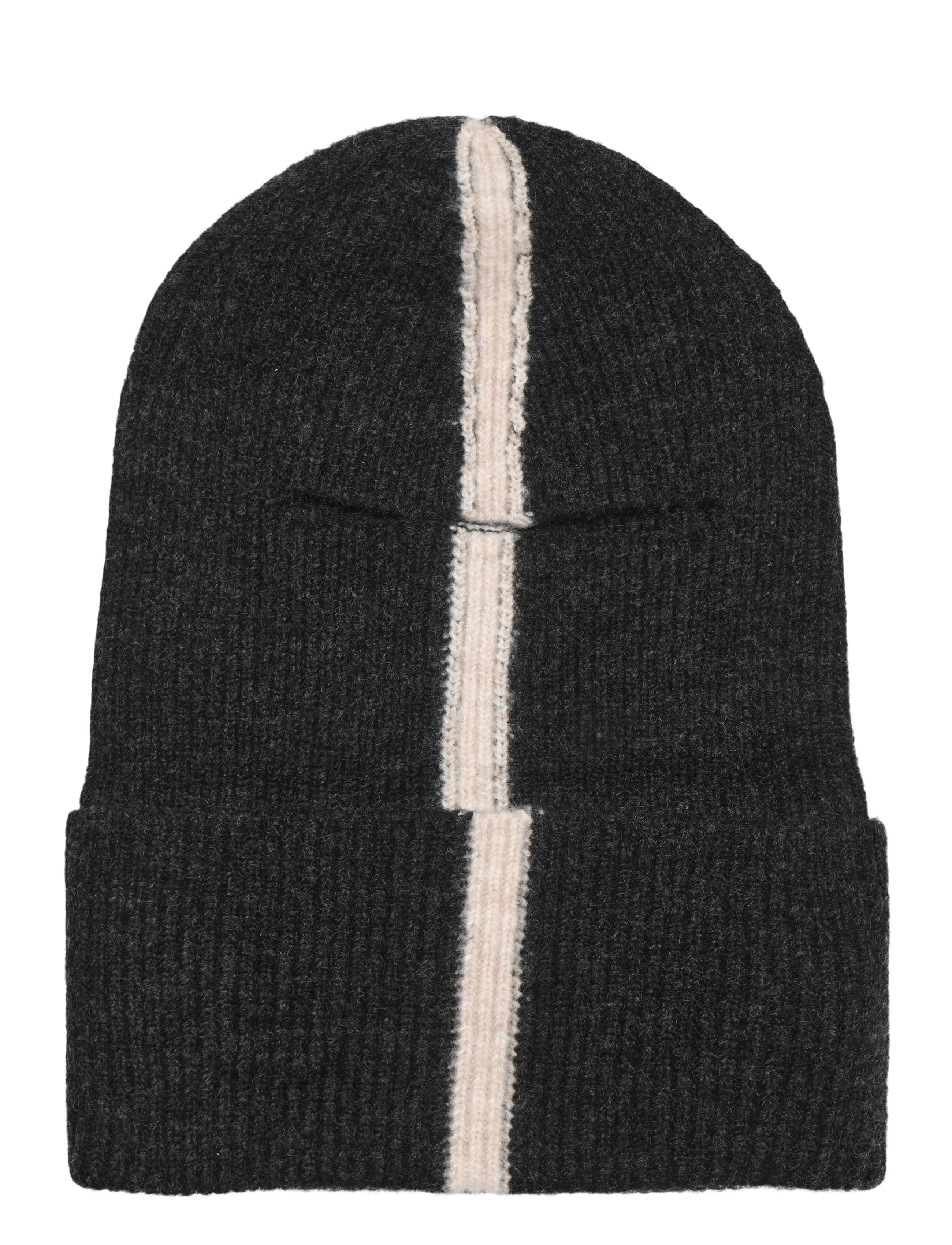 Upfront LINE Balaclava Beanie - Balaclava - DARK MELANGE BLACK / black
