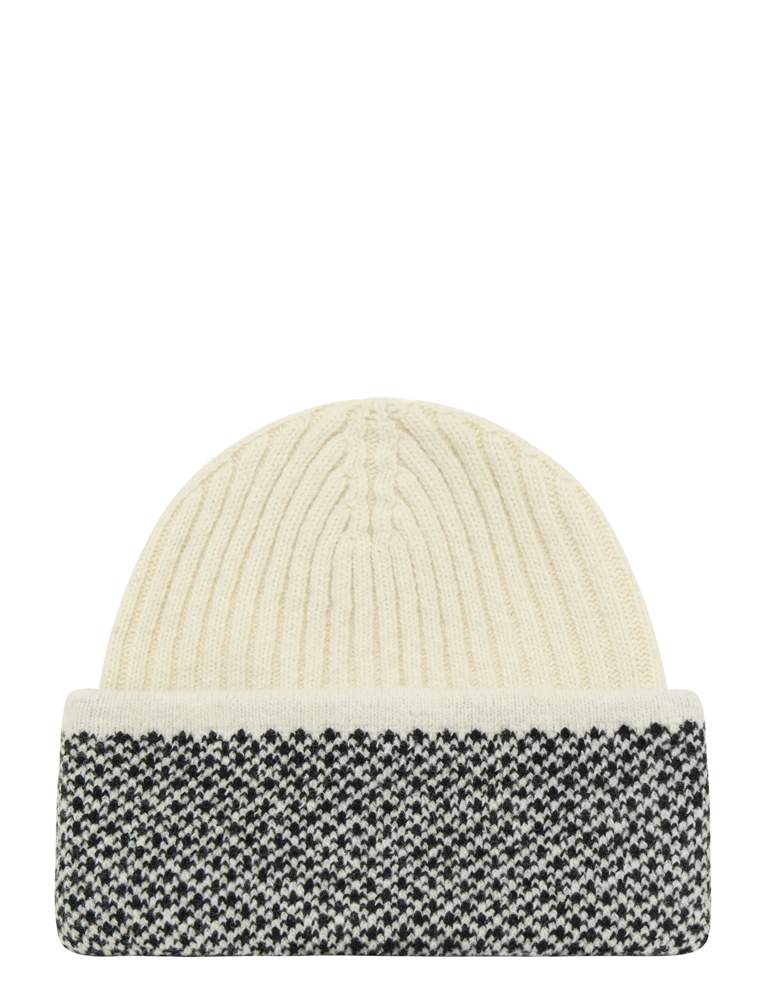 Upfront Wander Classic Beanie, One Size, Cream, Sport Accessories > Sport Beanies, Dame