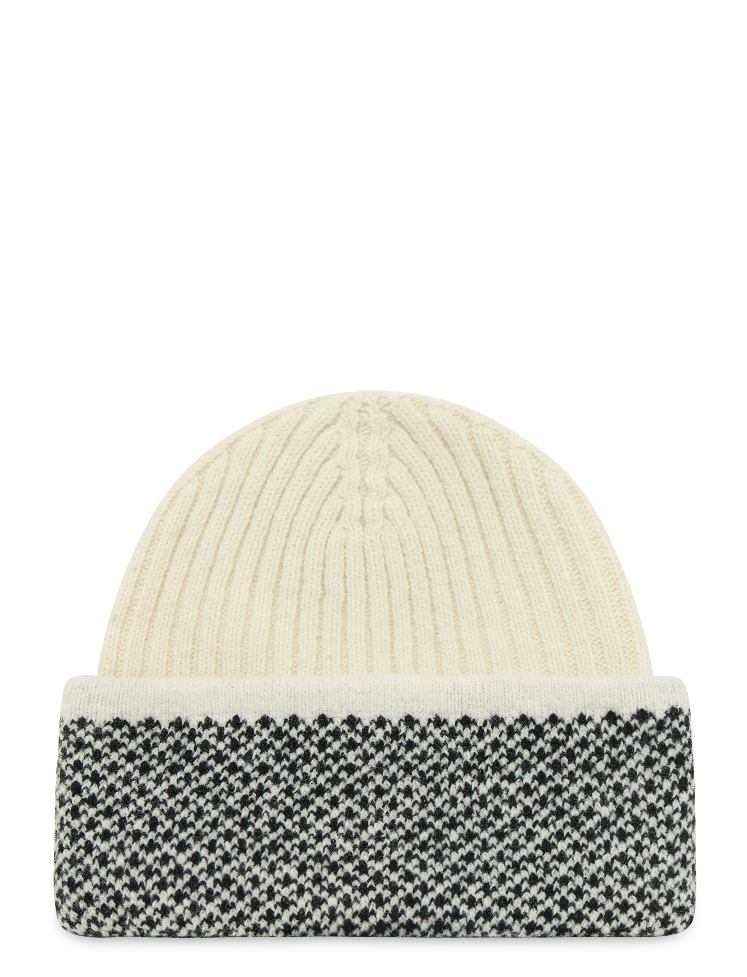Upfront WANDER Classic Beanie - Huer - OFF WHITE / cream