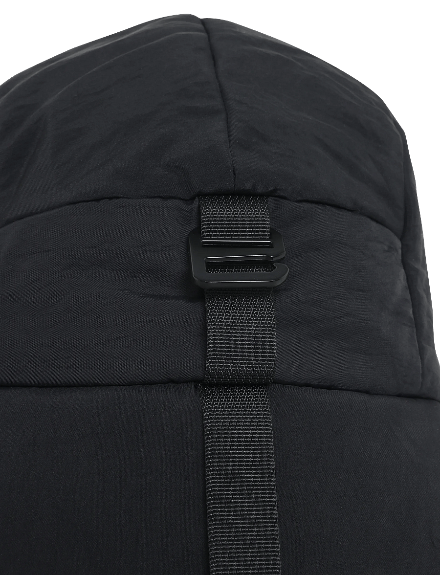 Upfront - ALTA Padded 5panel Hat - hattar - dark melange black - 2