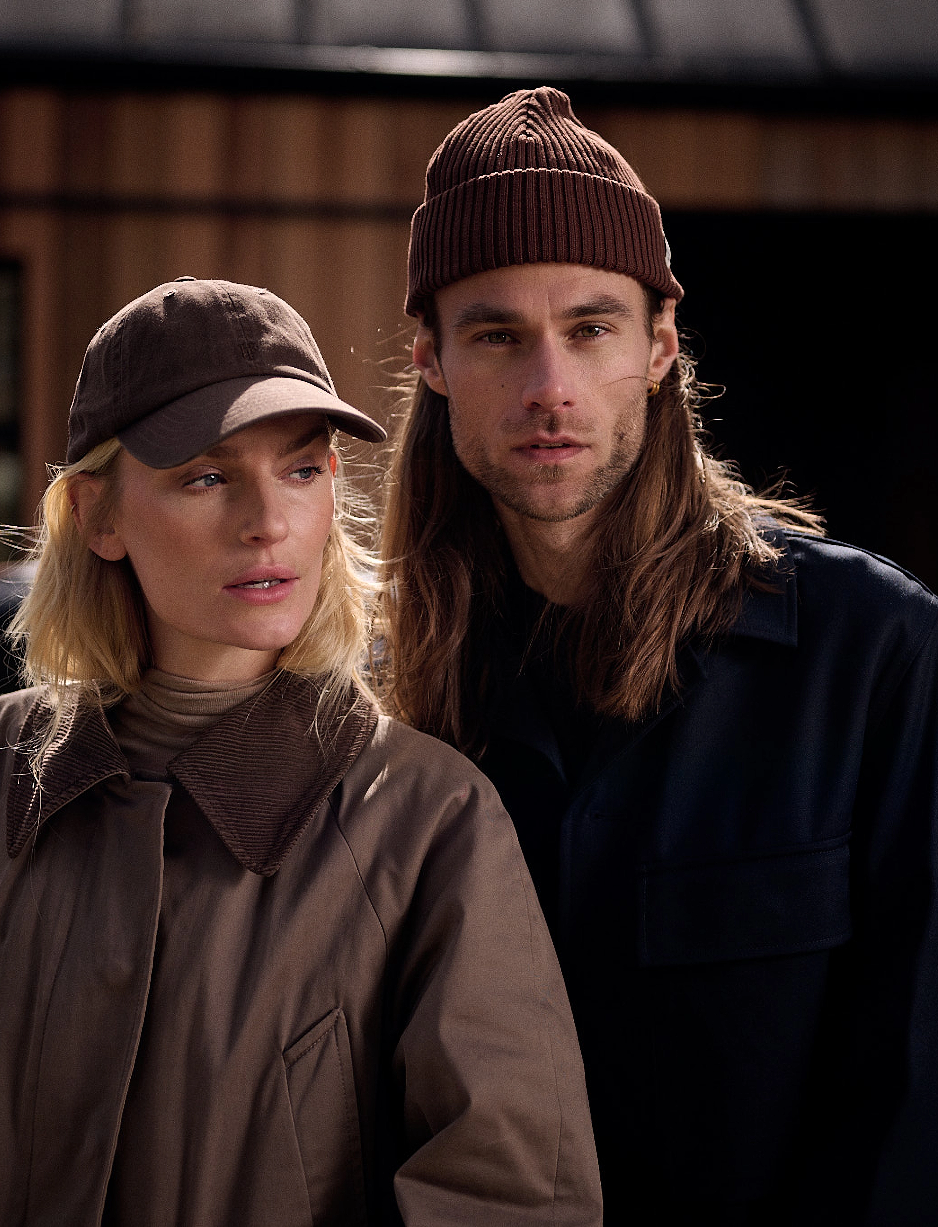 Upfront Bridge Beanie, One Size, Headwear, Braun - Beanies, Frauen