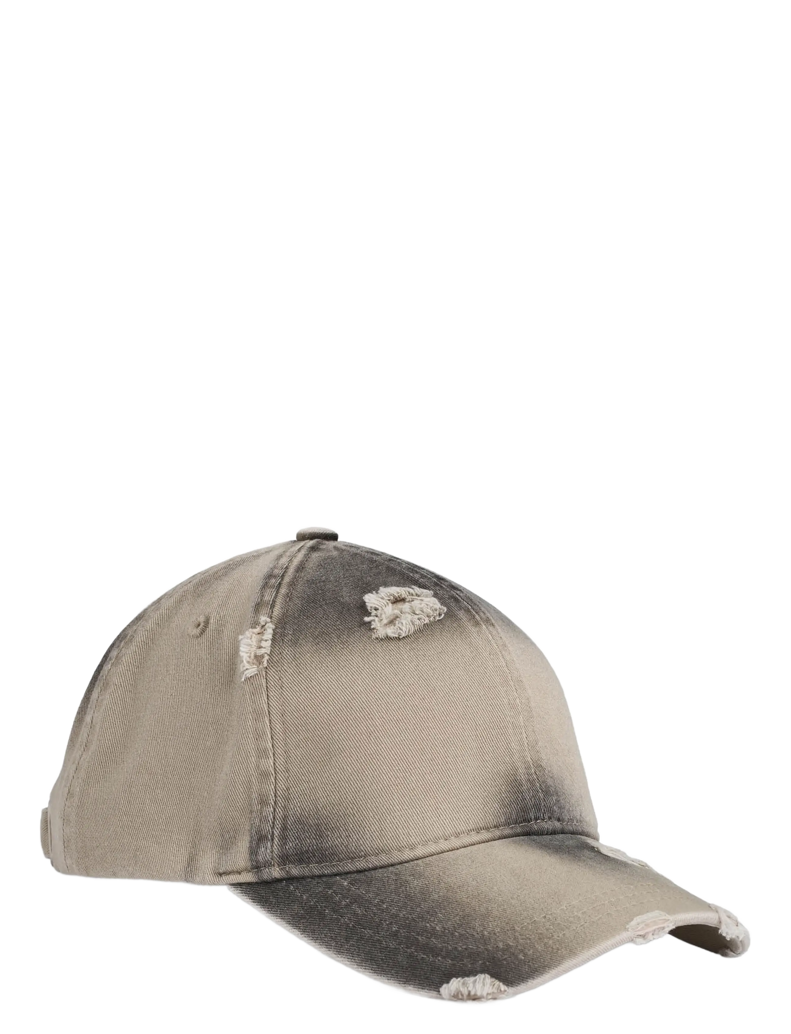Upfront - WHISPER TWILL Soft Classic Baseball Cap - kasketter & caps - lt khaki - 1