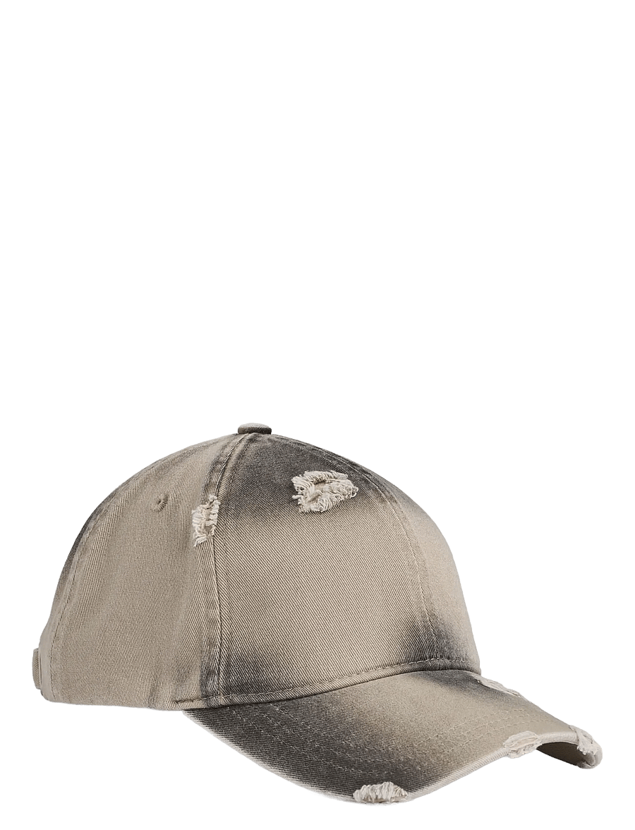 Upfront - WHISPER TWILL Soft Classic Baseball Cap - kasketter & caps - lt khaki - 1