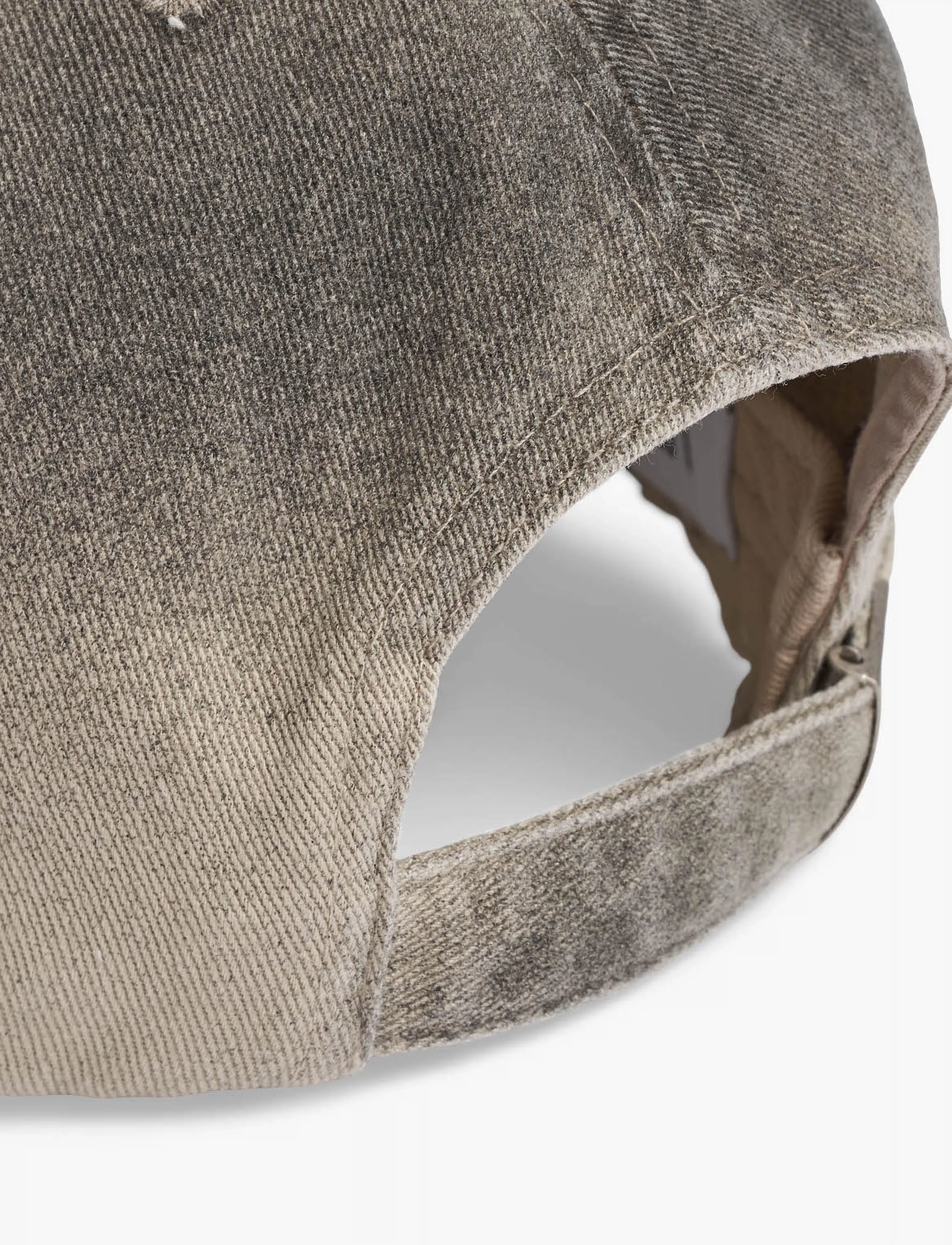 Upfront - WHISPER TWILL Soft Classic Baseball Cap - kasketter & caps - lt khaki - 2