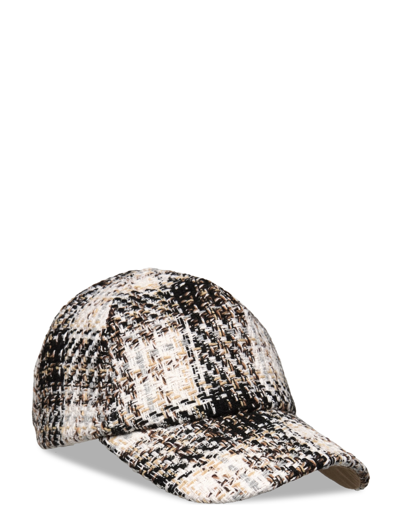 Upfront ABEL Checked Baseball Cap - Mützen & Caps - BLACK / black