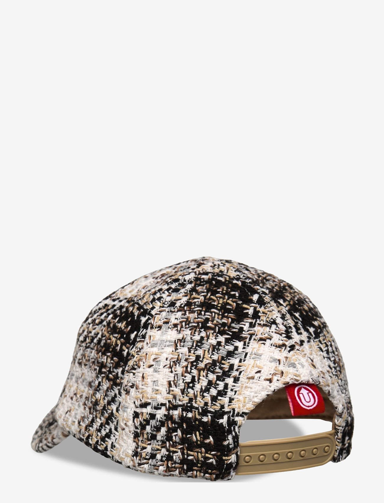 Upfront - ABEL Checked Baseball Cap - kepsar - black - 1