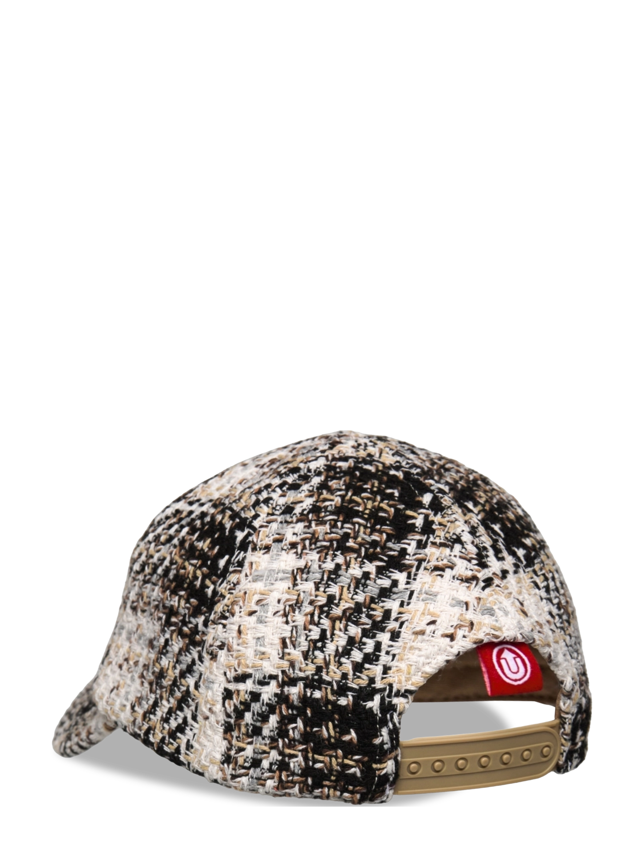 Upfront - ABEL Checked Baseball Cap - cepures ar nagu - black - 1