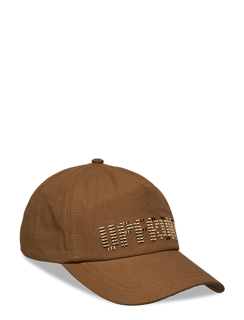 Upfront - ASSIE A-shape baseball cap - kepsar - brown - 0