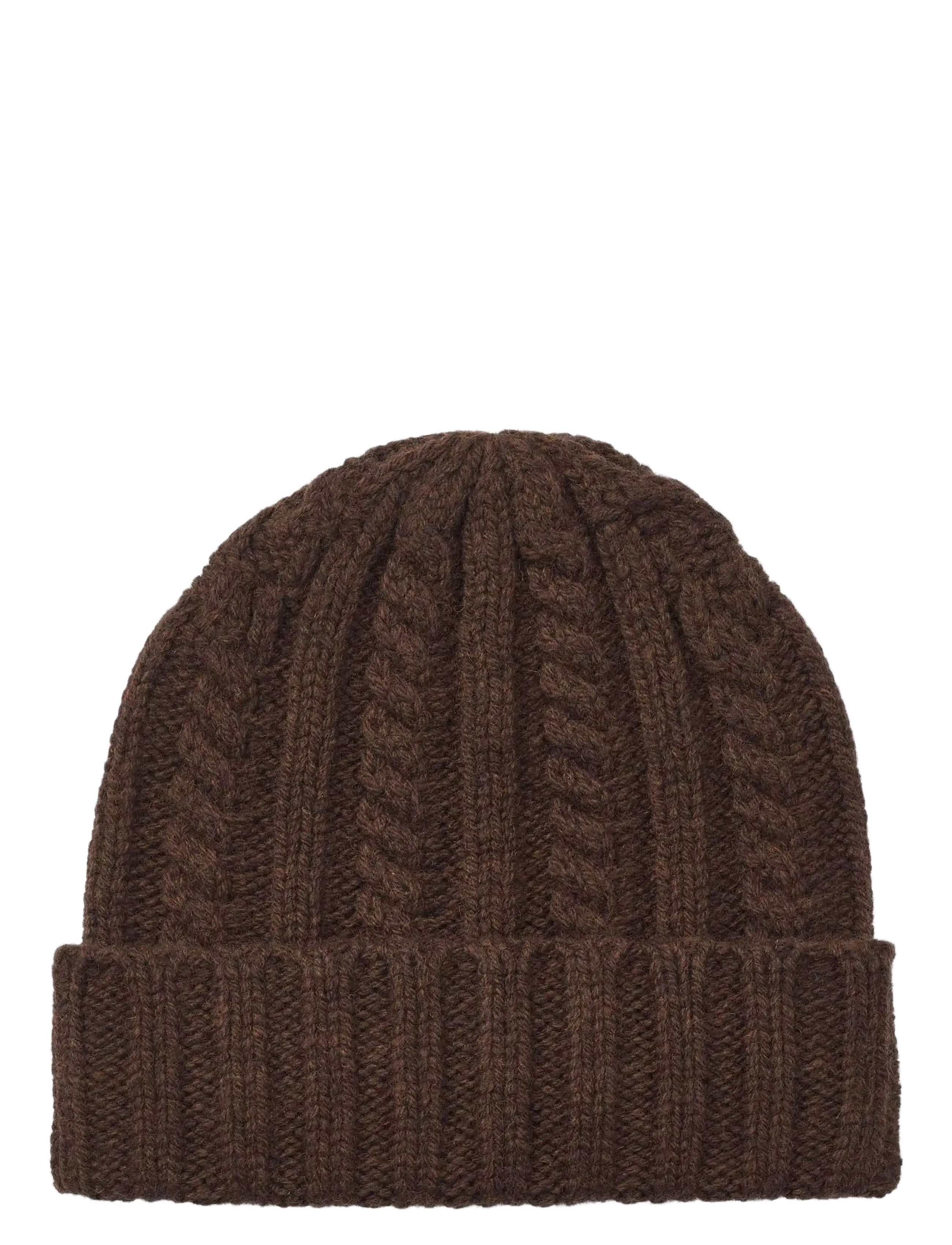 Upfront CABLE Beanie - Accessoires - BROWN / brown