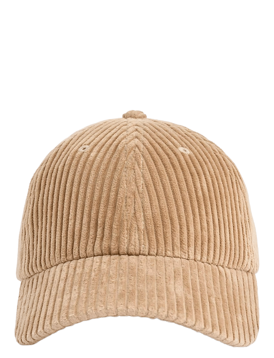 Upfront - ALLAN Corduroy Cap - kepsar - khaki - 0