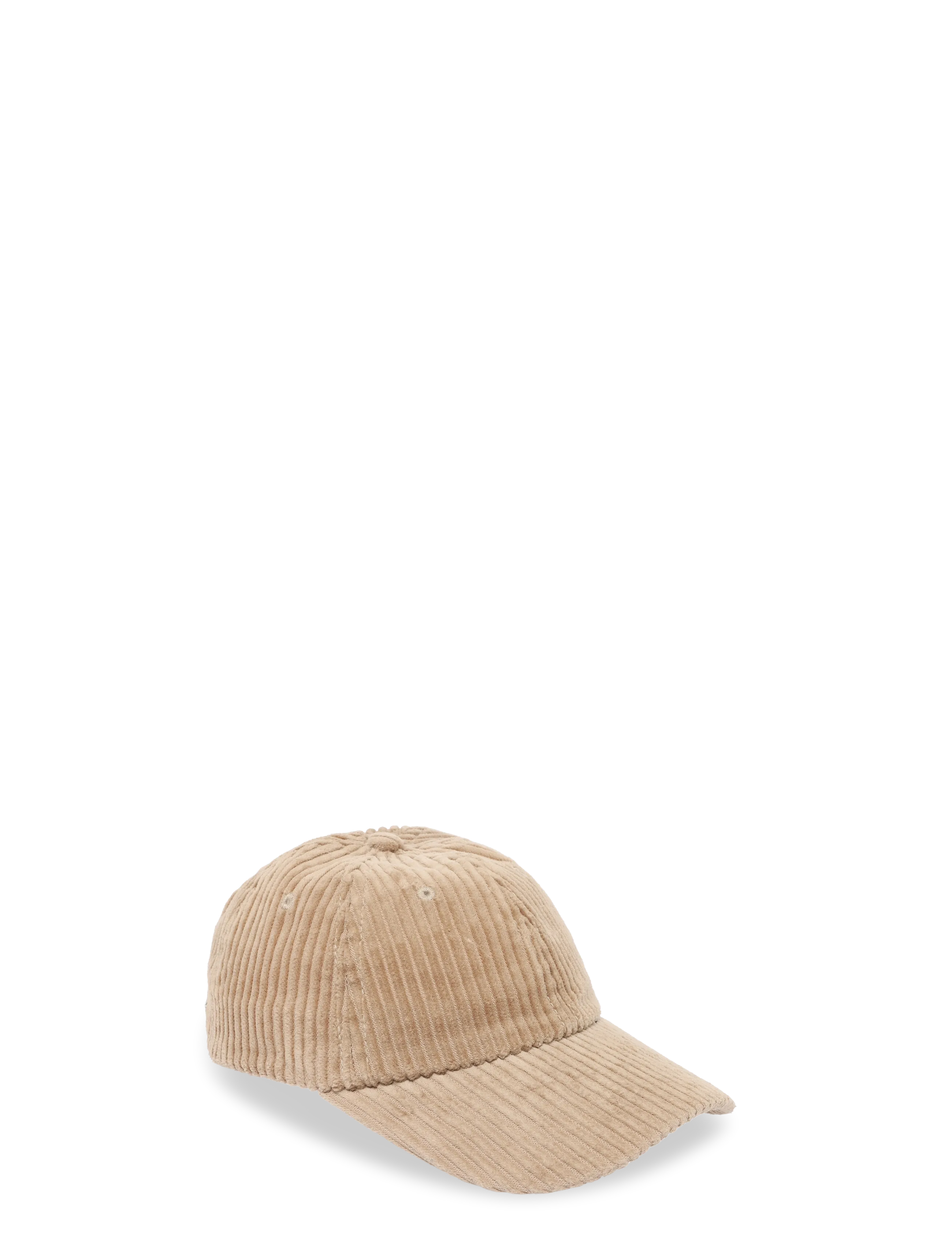 Upfront ALLAN Corduroy Cap - Mütsid ja nokamütsid - KHAKI / beige