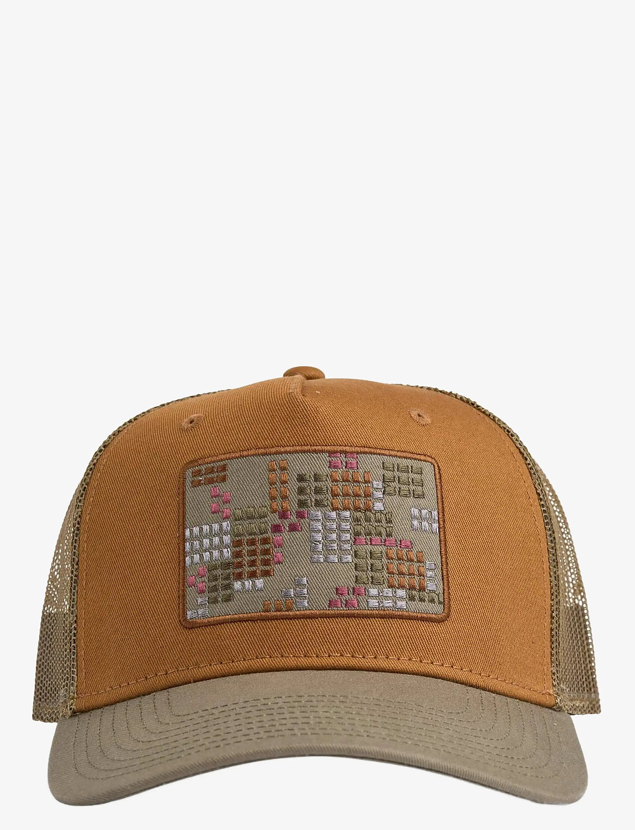 Upfront - DAN A-Shape Trucker Cap - lowest prices - cognac - 1