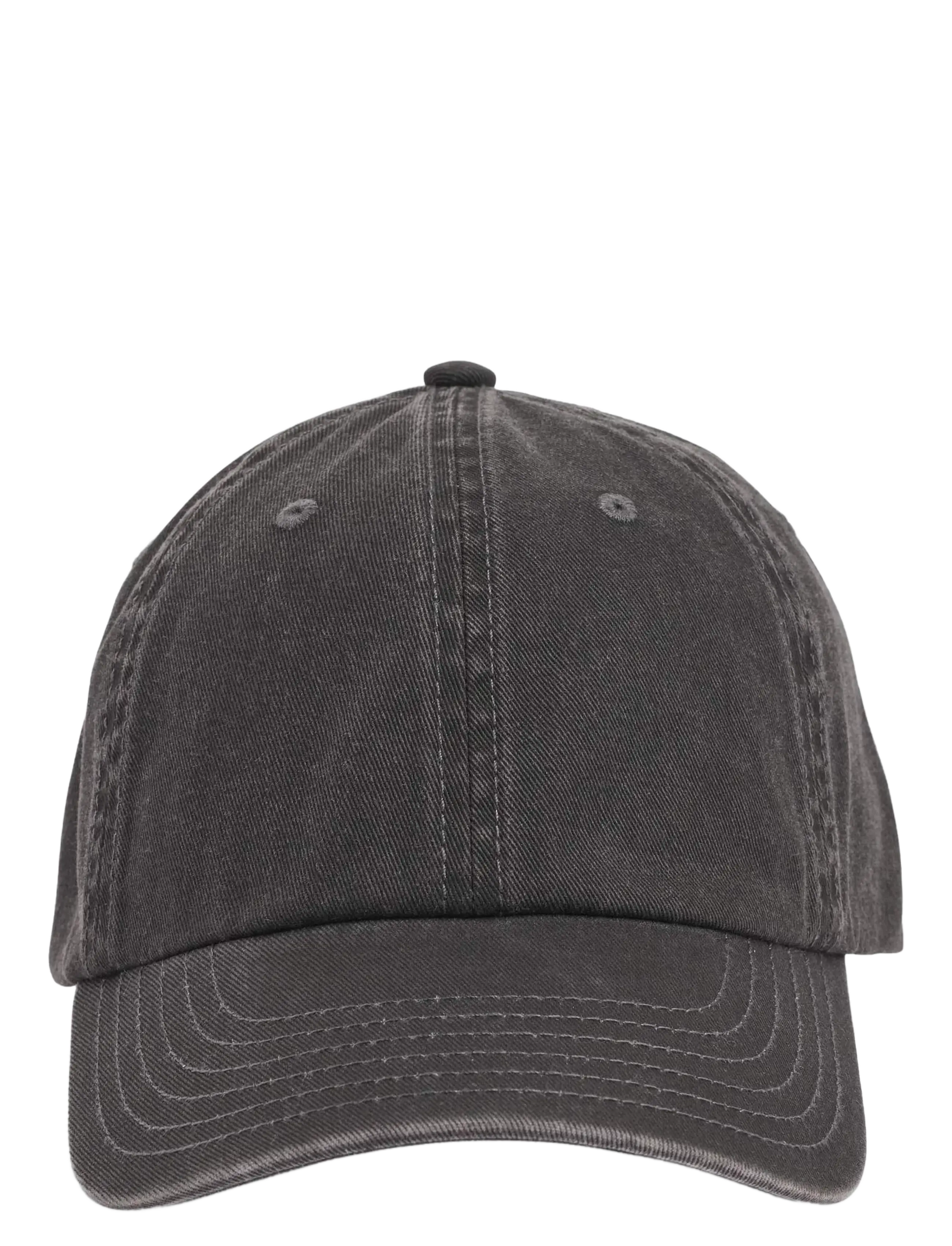 Upfront DOUGLAS Washed Dad Cap - Hattar & Kepsar - BLACK / black