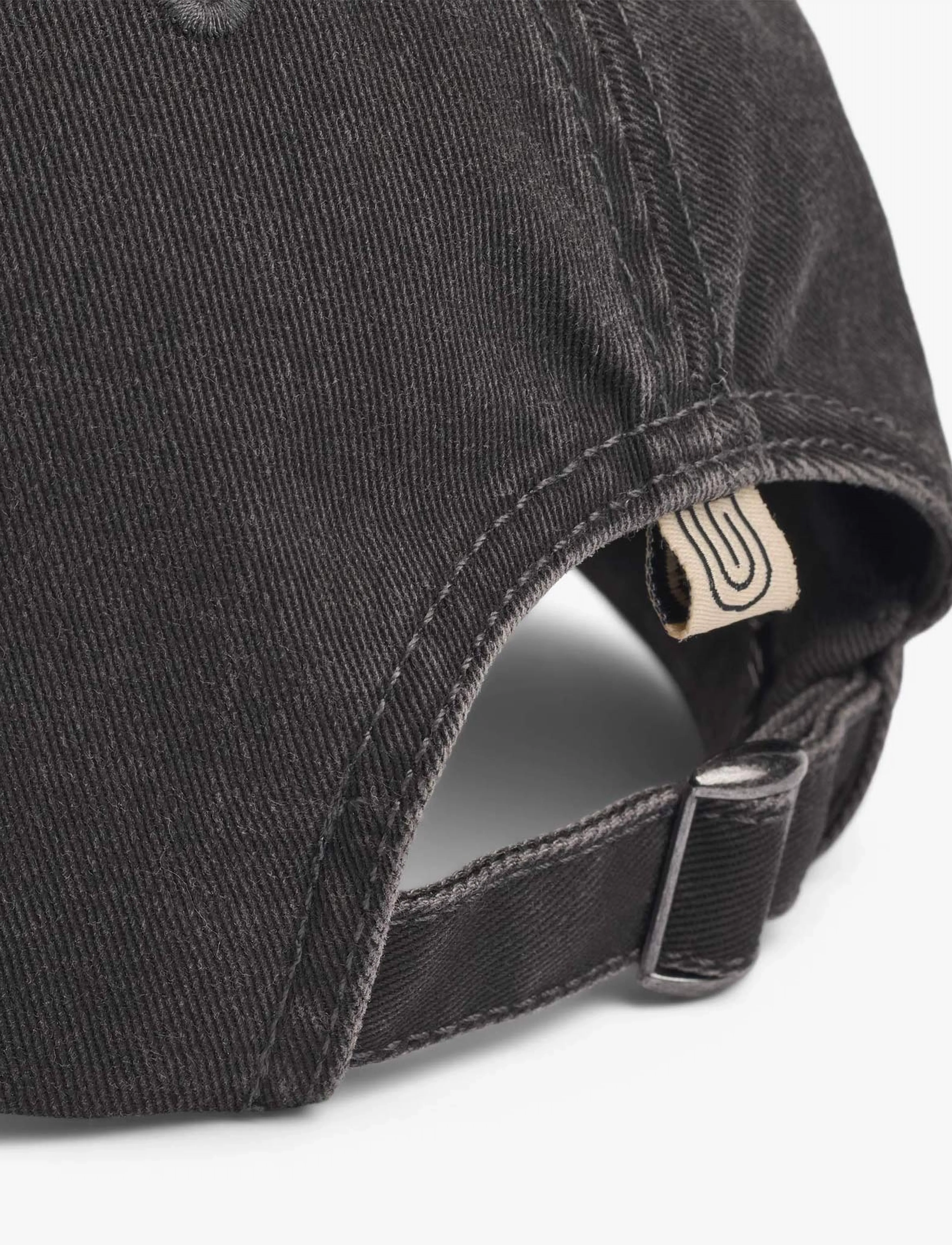 Upfront - DOUGLAS Washed Dad Cap - kepsar - black - 2