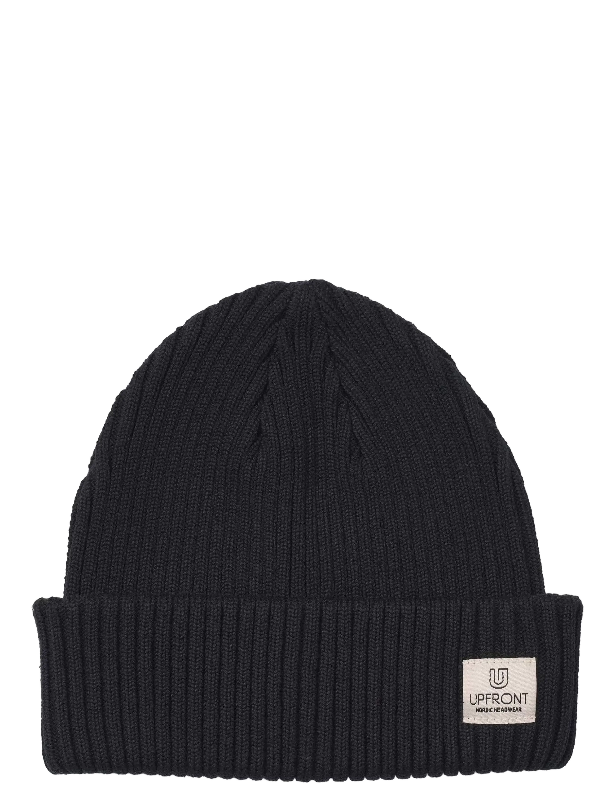 Upfront ELTON Beanie - Accessoires - BLACK / black