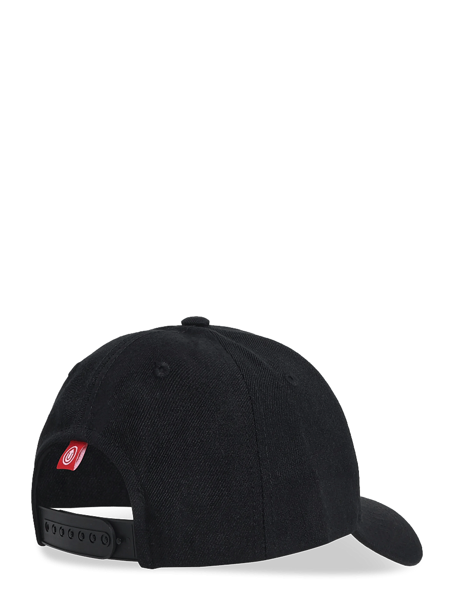 Upfront - SPINBACK Baseball Cap - Crown 4 - kepsar - black black - 1