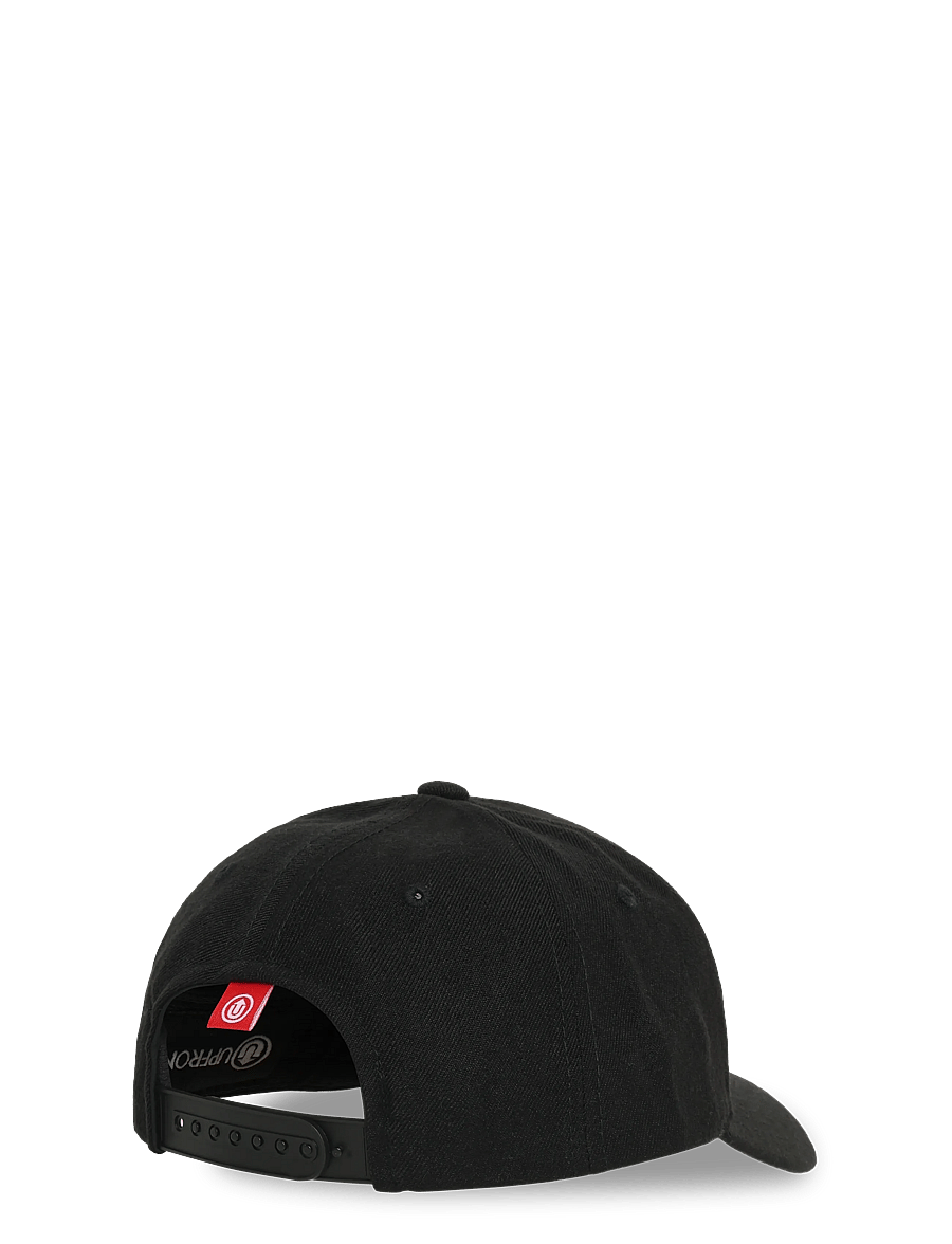 Upfront - SPINBACK Baseball Cap - Crown 4 - kappen - black white - 1