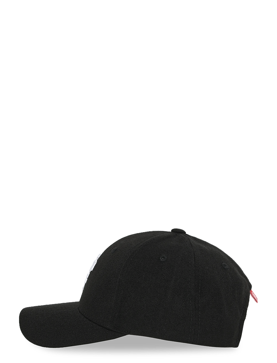 Upfront - SPINBACK Baseball Cap - Crown 4 - kappen - black white - 2