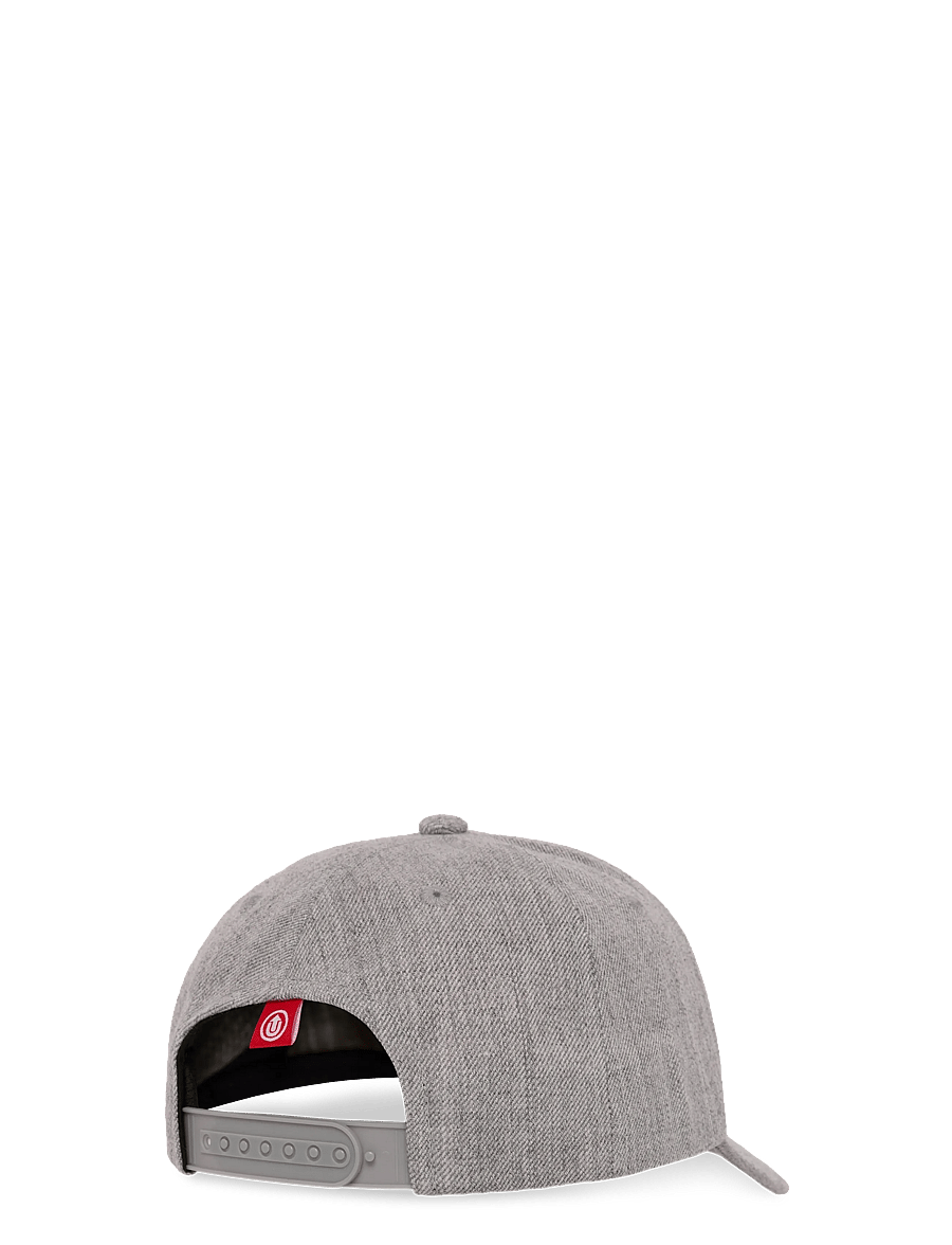 Upfront - SPINBACK Baseball Cap - Crown 4 - kepsar - lt. grey mel. lt. grey - 1