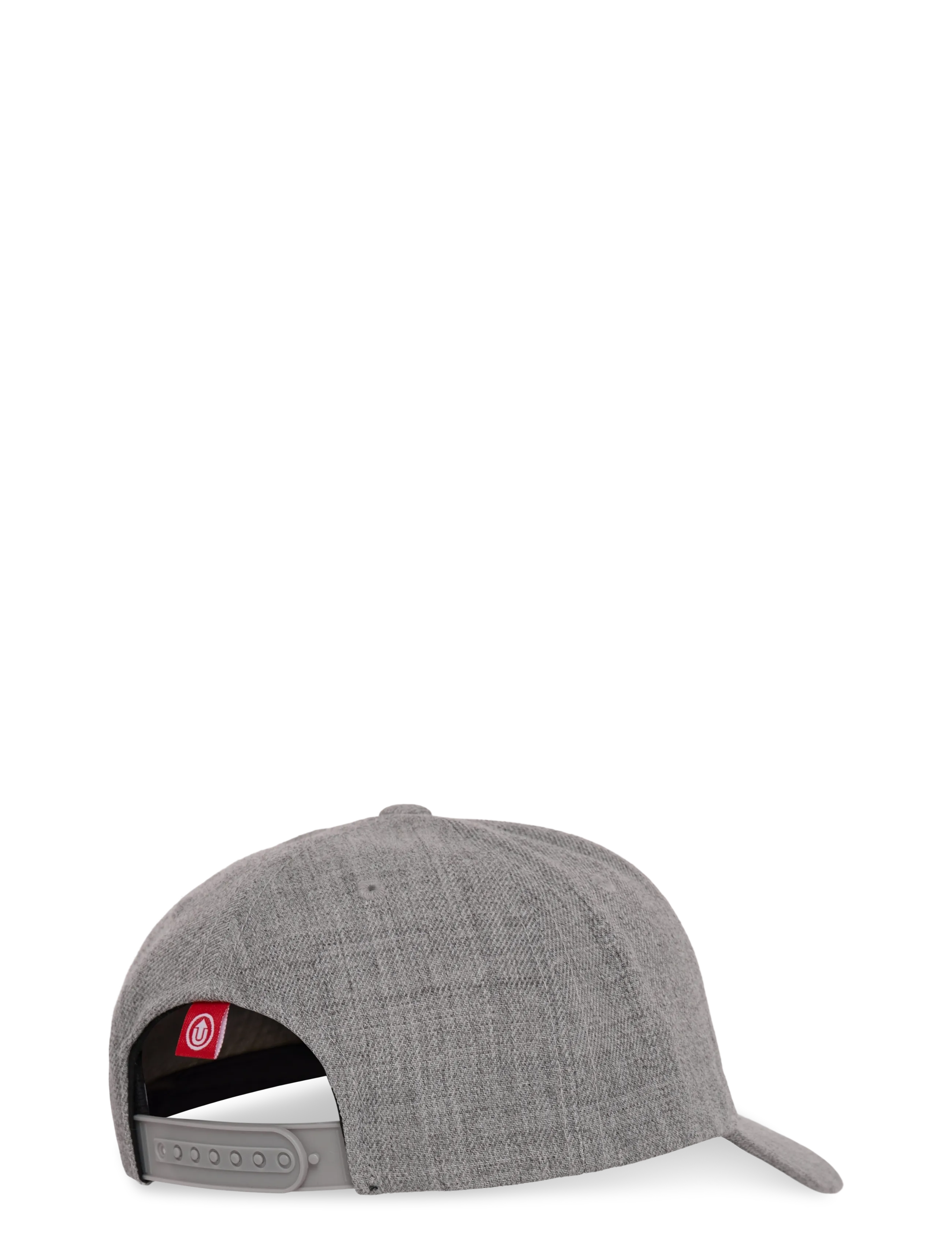 Upfront - SPINBACK Baseball Cap - Crown 4 - lt grey mel white - 1