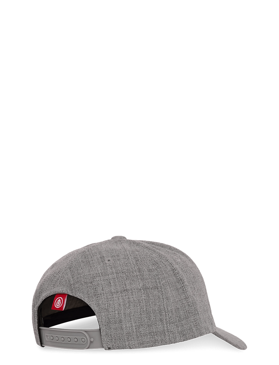 Upfront - SPINBACK Baseball Cap - Crown 4 - lt grey mel white - 1