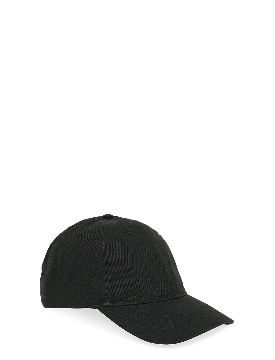 Upfront - MINI ORGANIC BASEBALL CAP - caps - black - 0