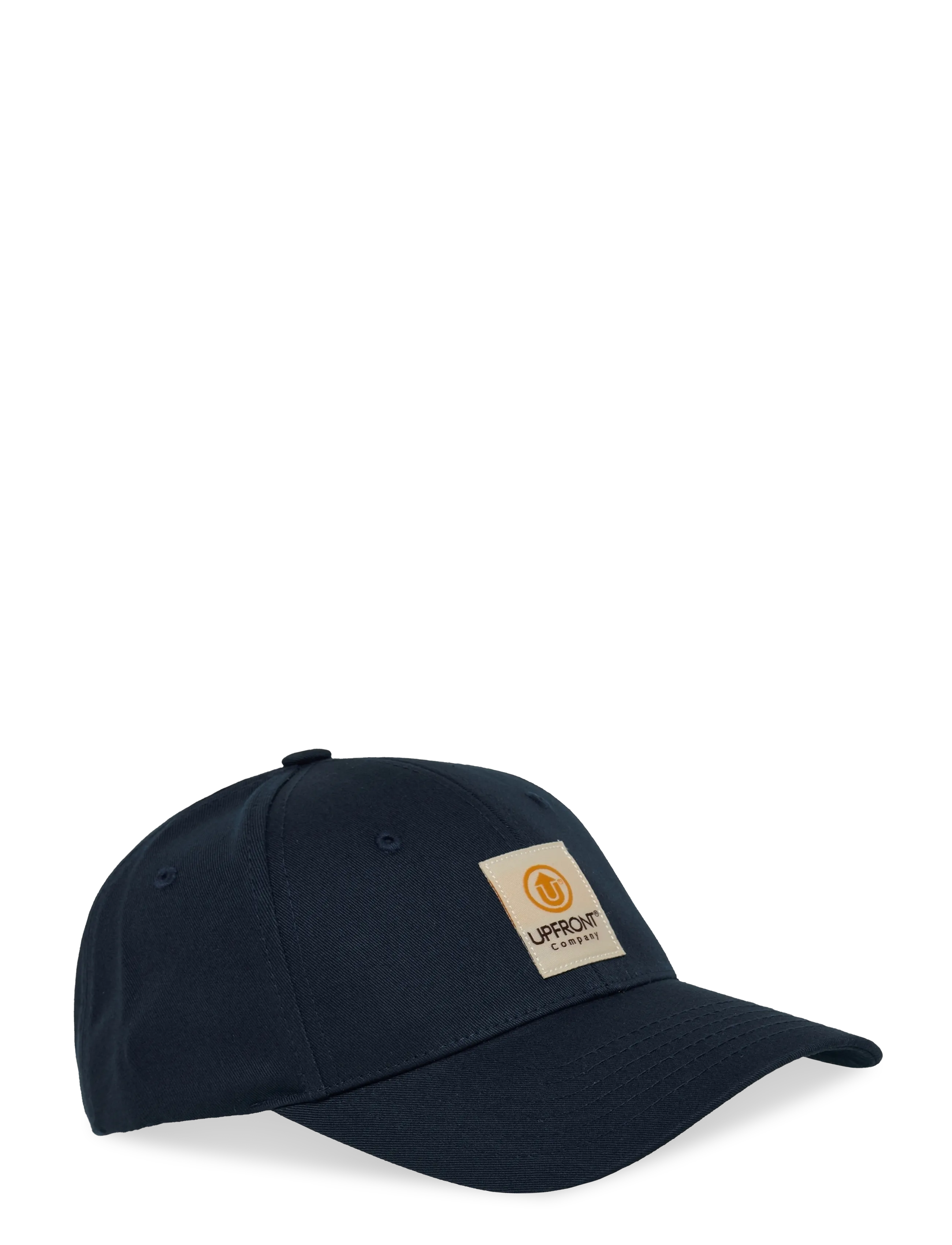 Upfront Stranded Baseball Cap, Mænd, Baseball Cap, Navy, Str: ONE SIZE