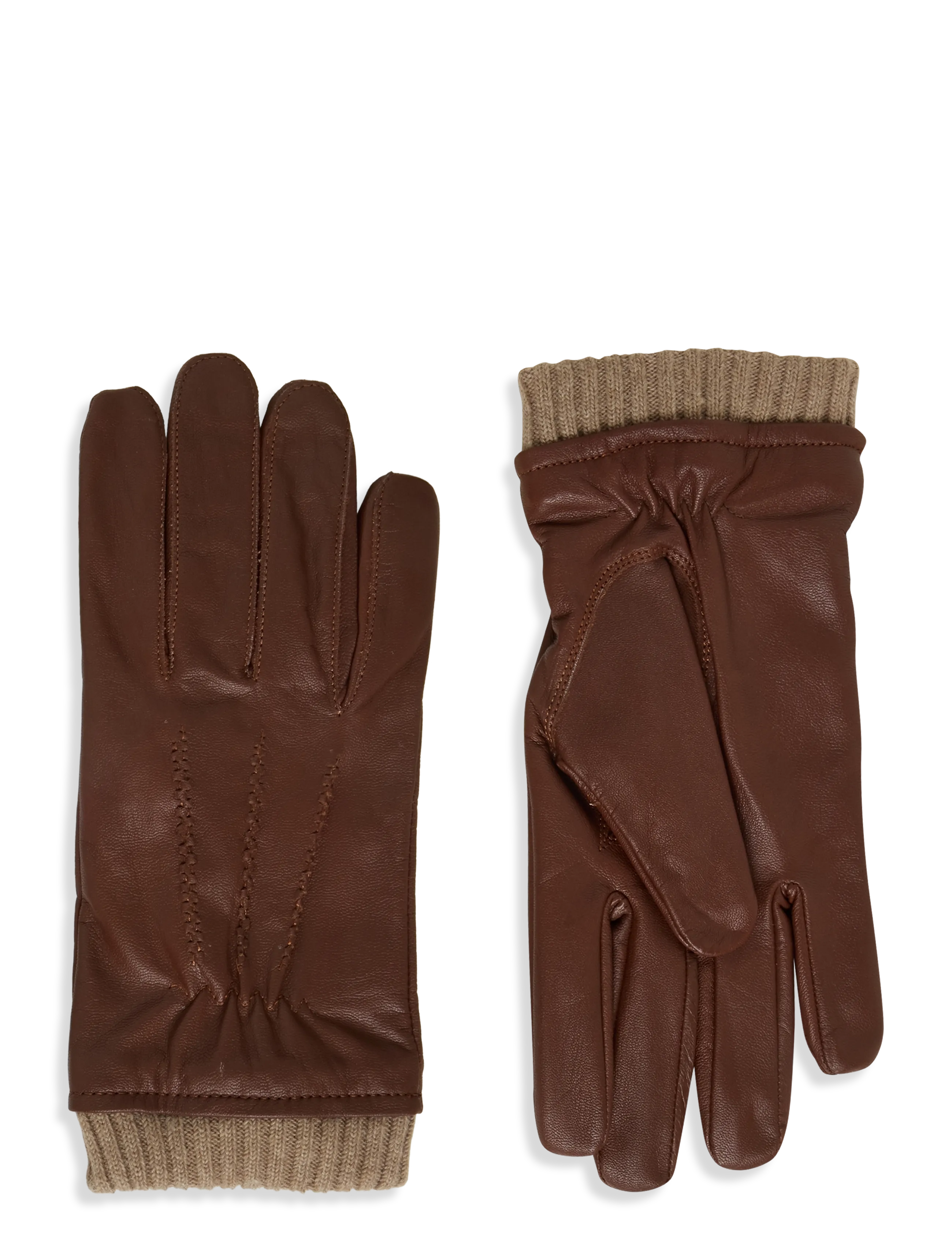 UPFRONT Jock Handschuhe Braun - L - Damen