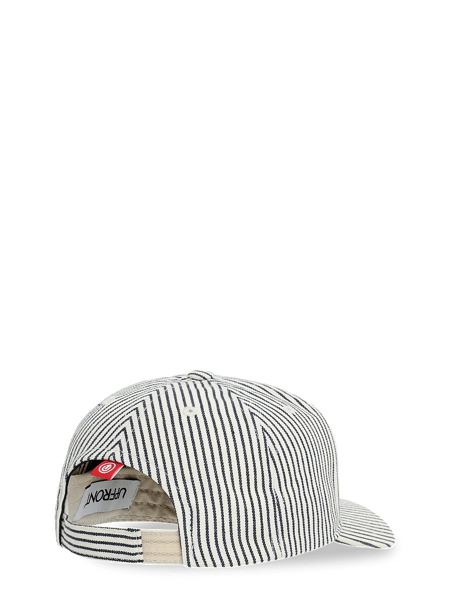 Upfront - GASTON STRIPE YOUTH BASEBALL CAP - kasketter & caps - dk navy - 1