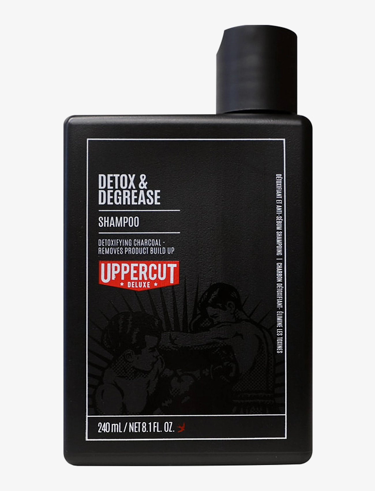 UpperCut Detox & Degrease Shampoo, 240 ml, Nude, Pleje > Shampoo, Herre