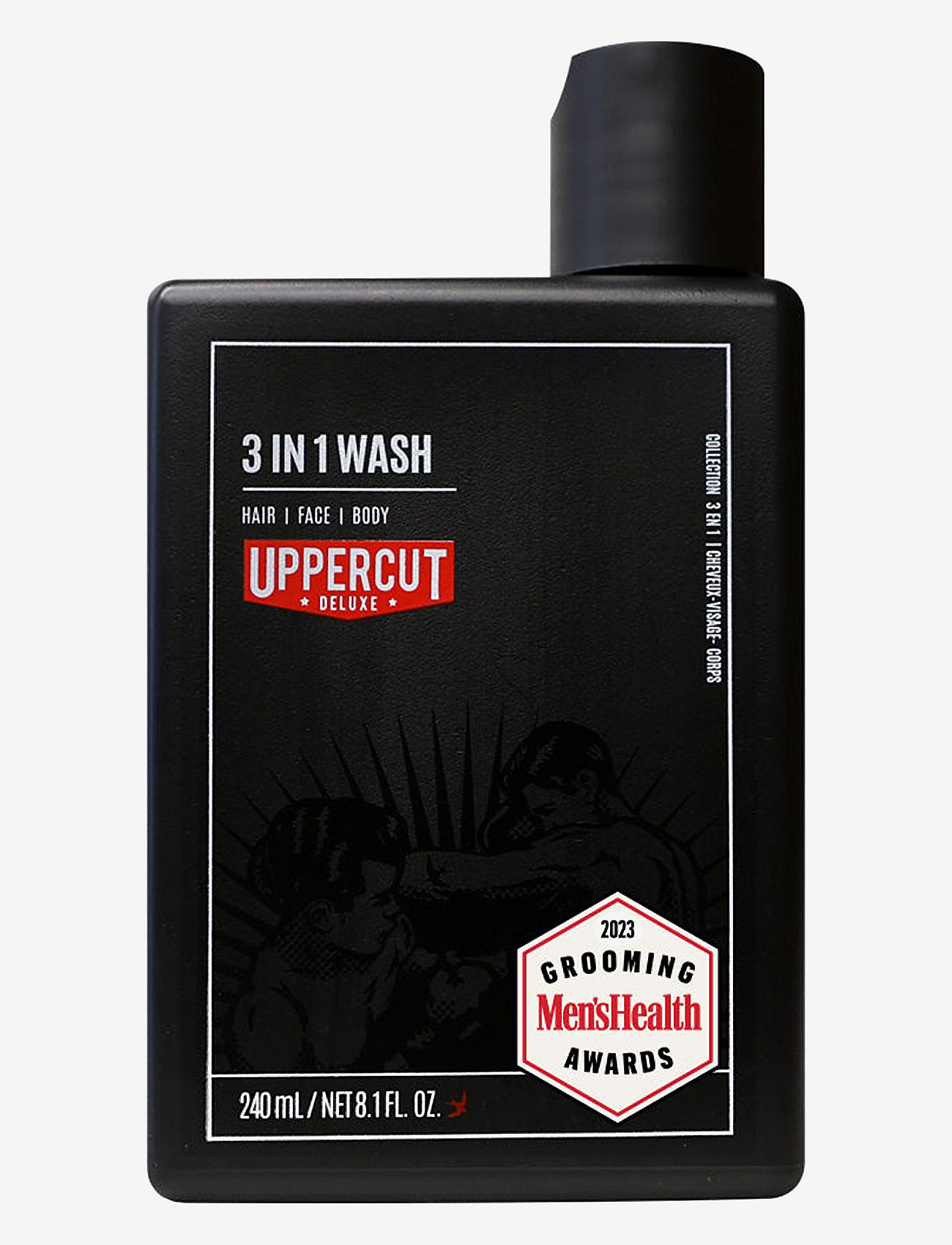 UpperCut - 3 In 1 Wash - shampoo - no color - 0