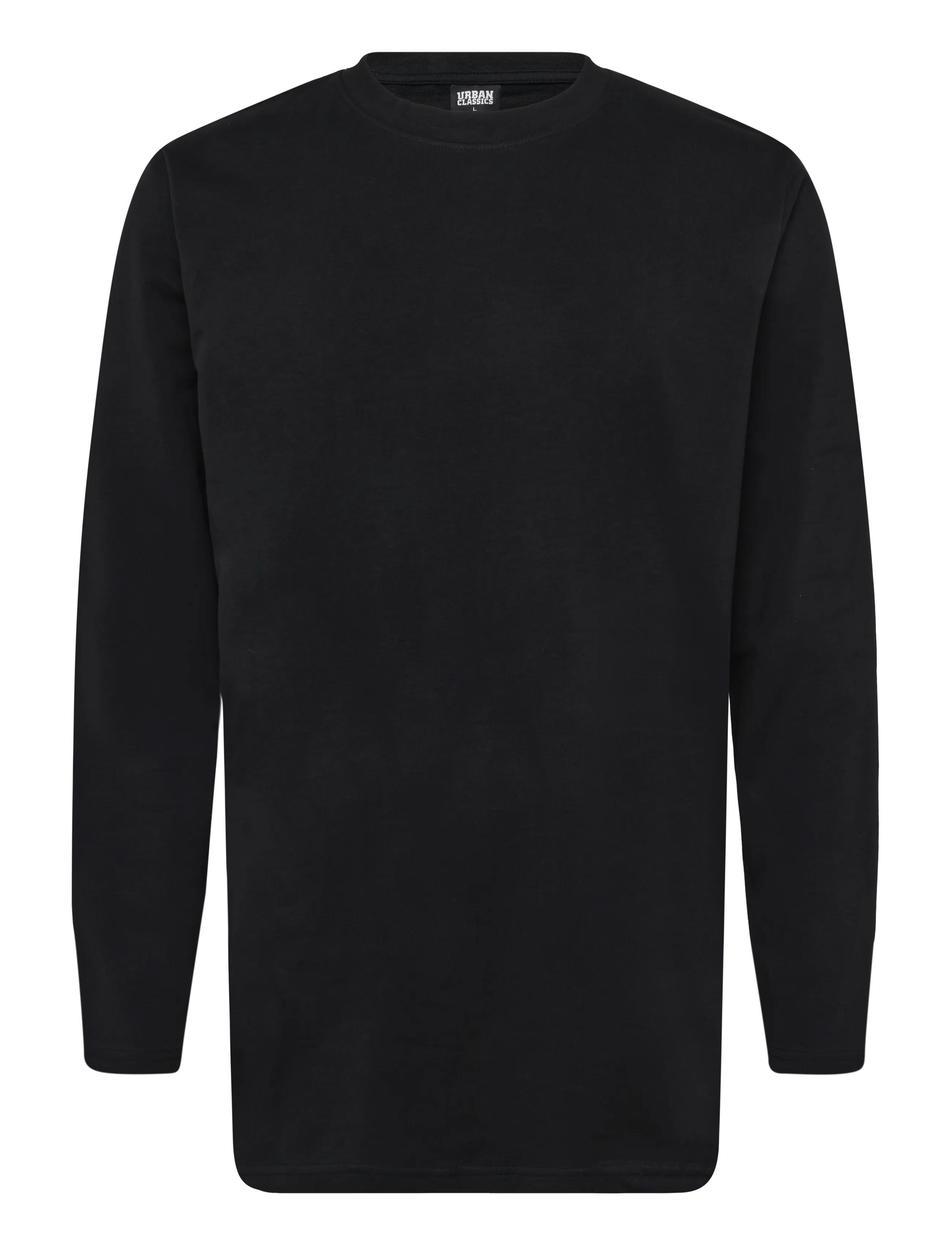 Urban Classic Stretch Terry Longsleeve - T-särgid - BLACK / black